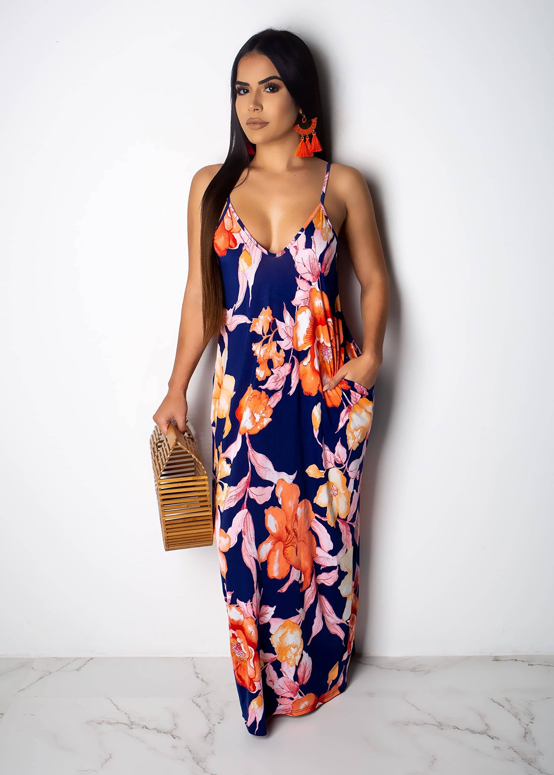 Summer Maxi Dresses for Women Plus Size Sundresses