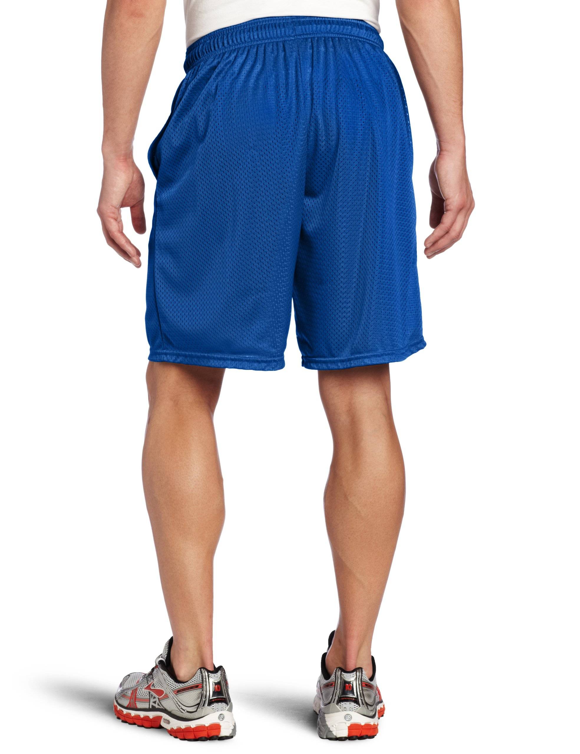 Men's Mesh Shorts - Versatile Workout Attire with Pockets, Dry Fit Performance for Gym and Workouts