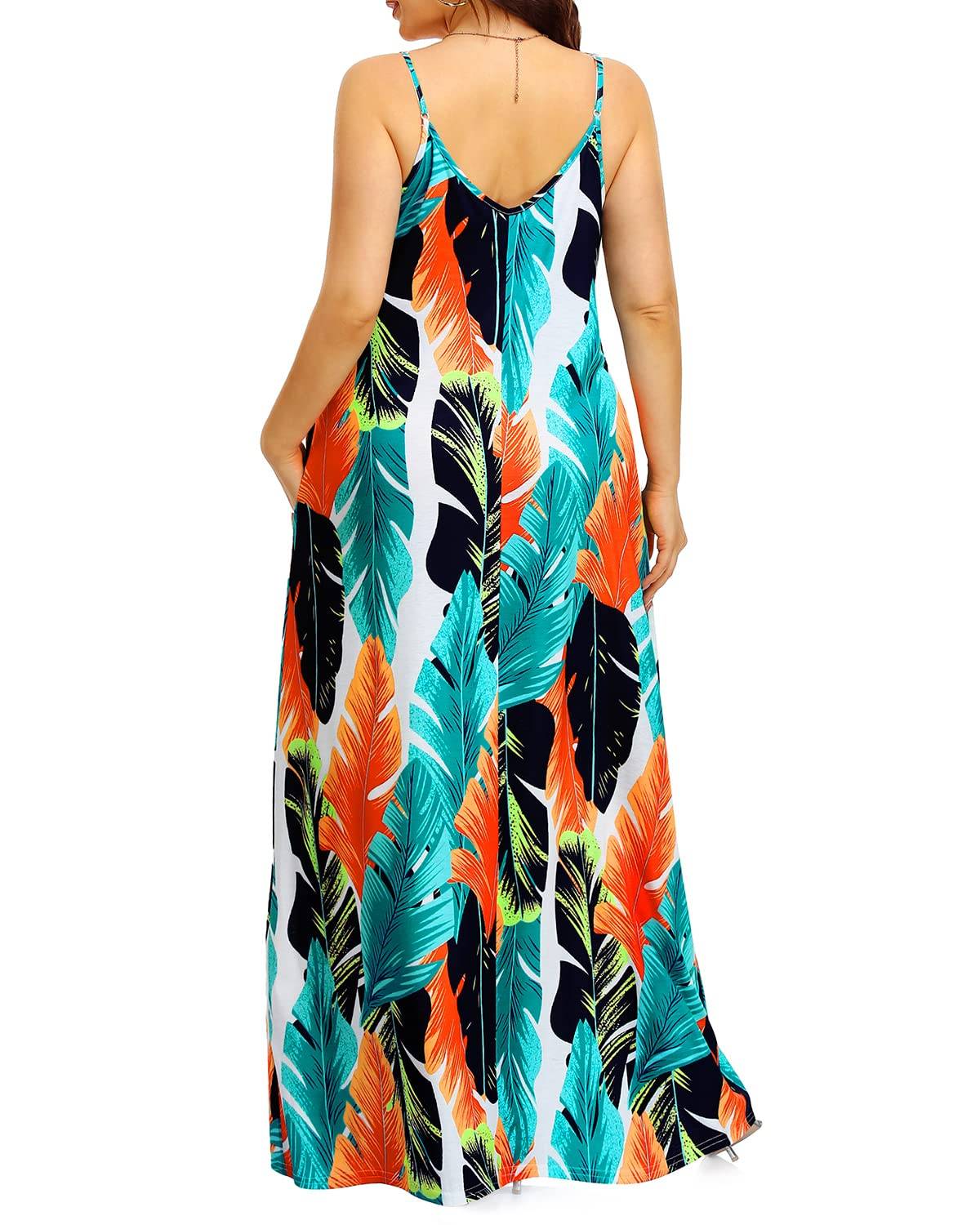 Fashion Women's Summer Maxi Dress Plus Size