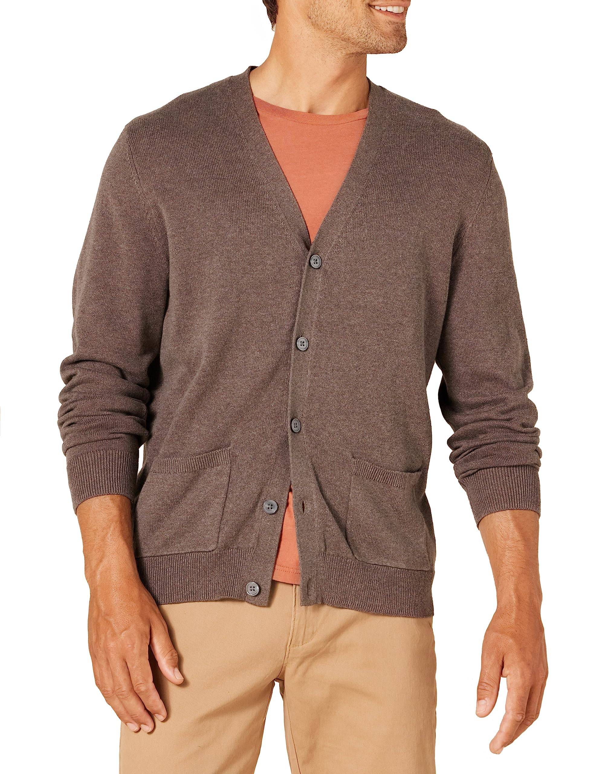 Men's Cotton Cardigan Sweater