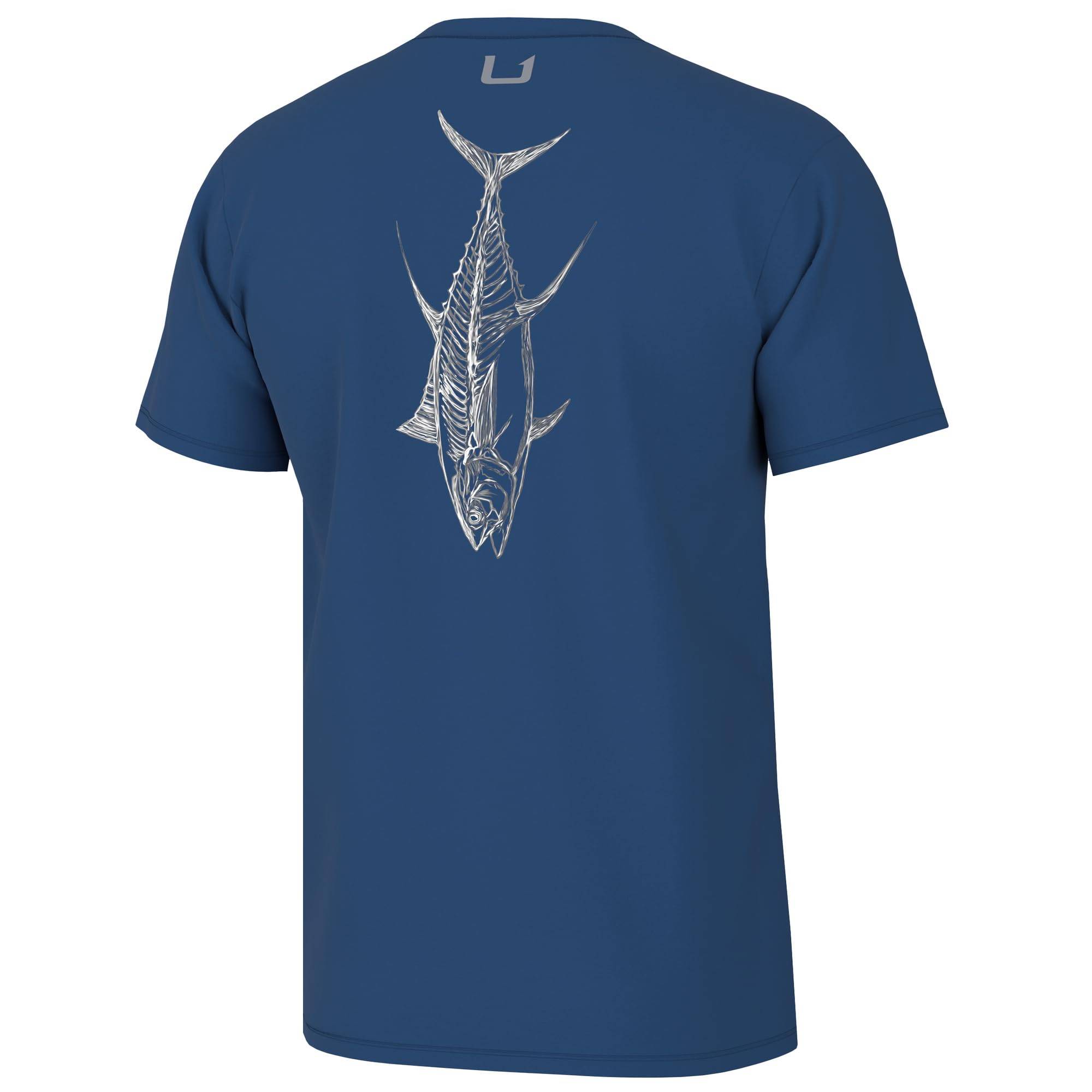 Men's Fishing Graphic Tee, Performance Short Sleeve, Quick-dry