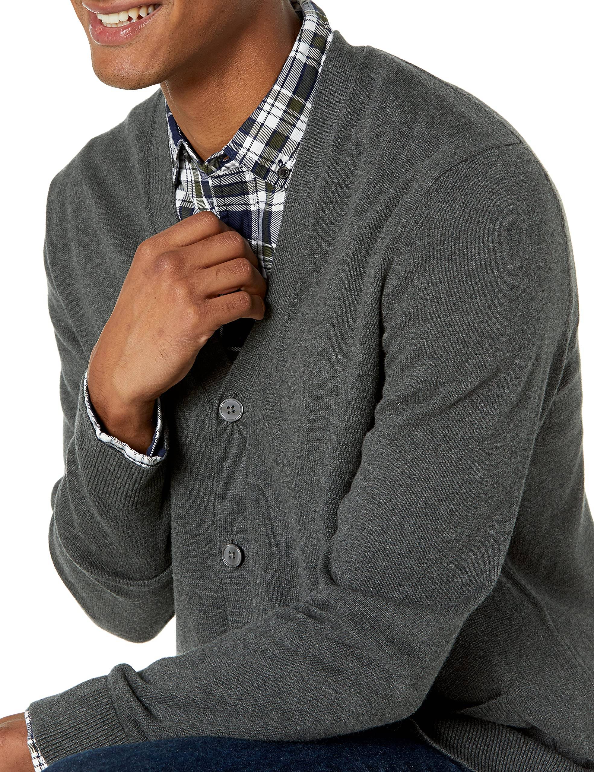 Men's Cotton Cardigan Sweater