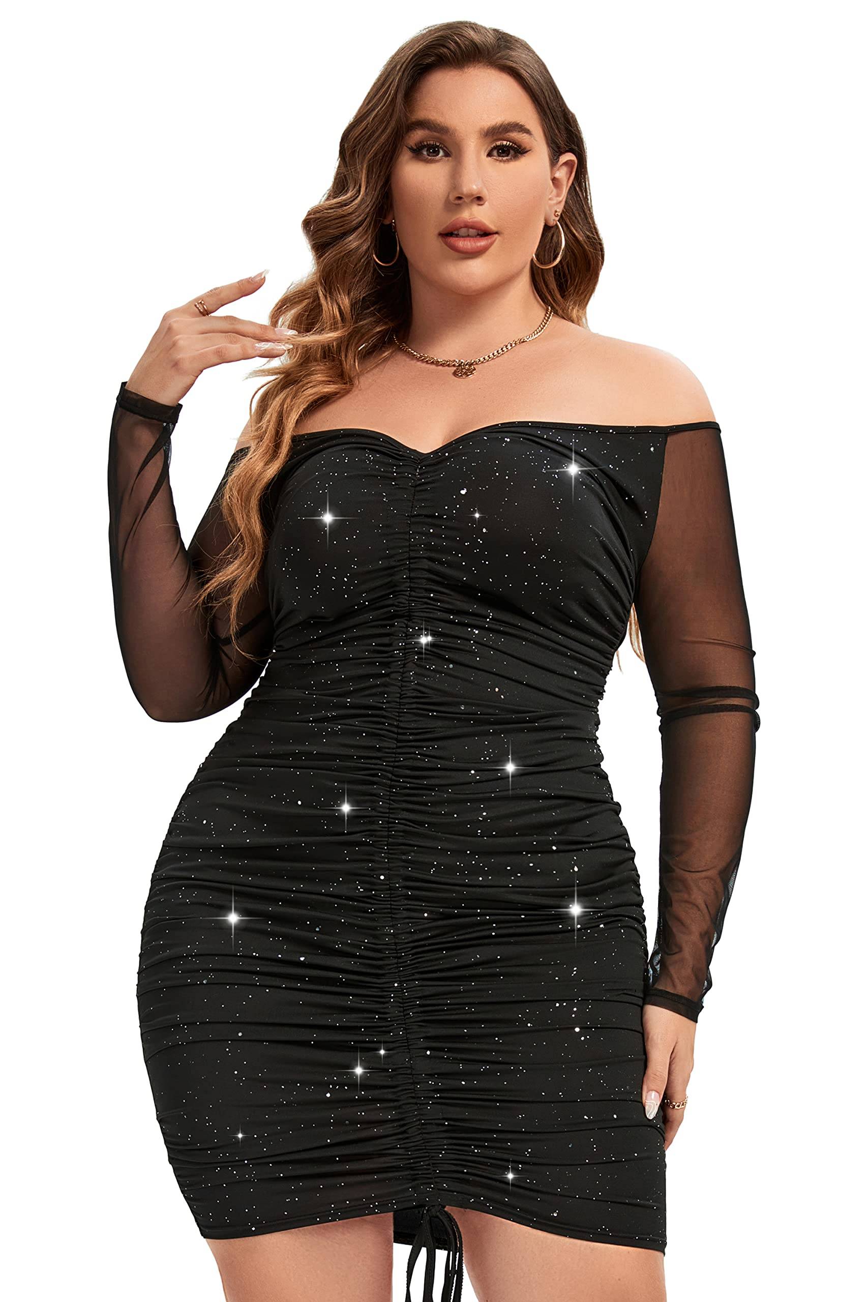 Women's Plus Size Sexy Dress Party Dresses