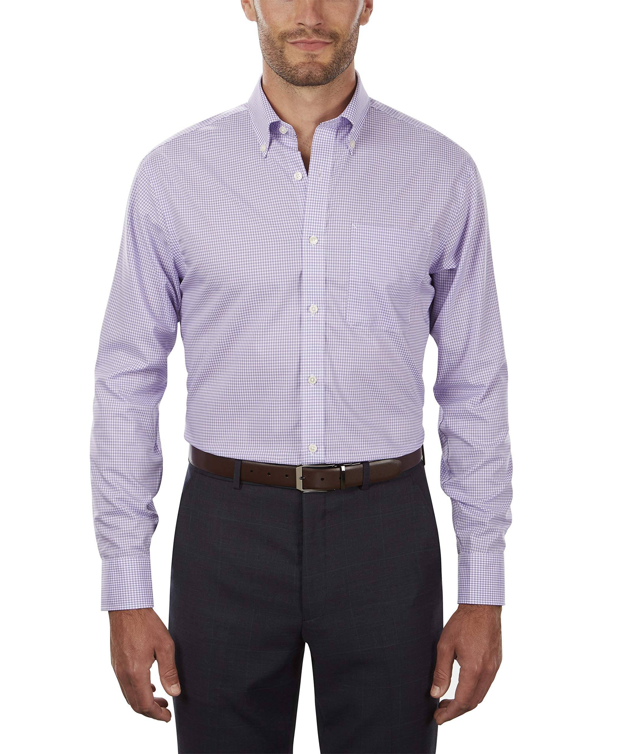 Men's Dress Shirt Regular Fit Non Iron