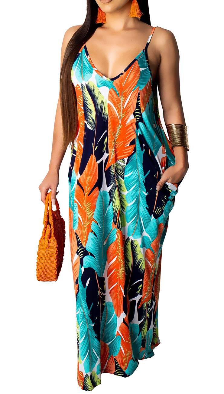 Summer Maxi Dresses for Women Plus Size Sundresses