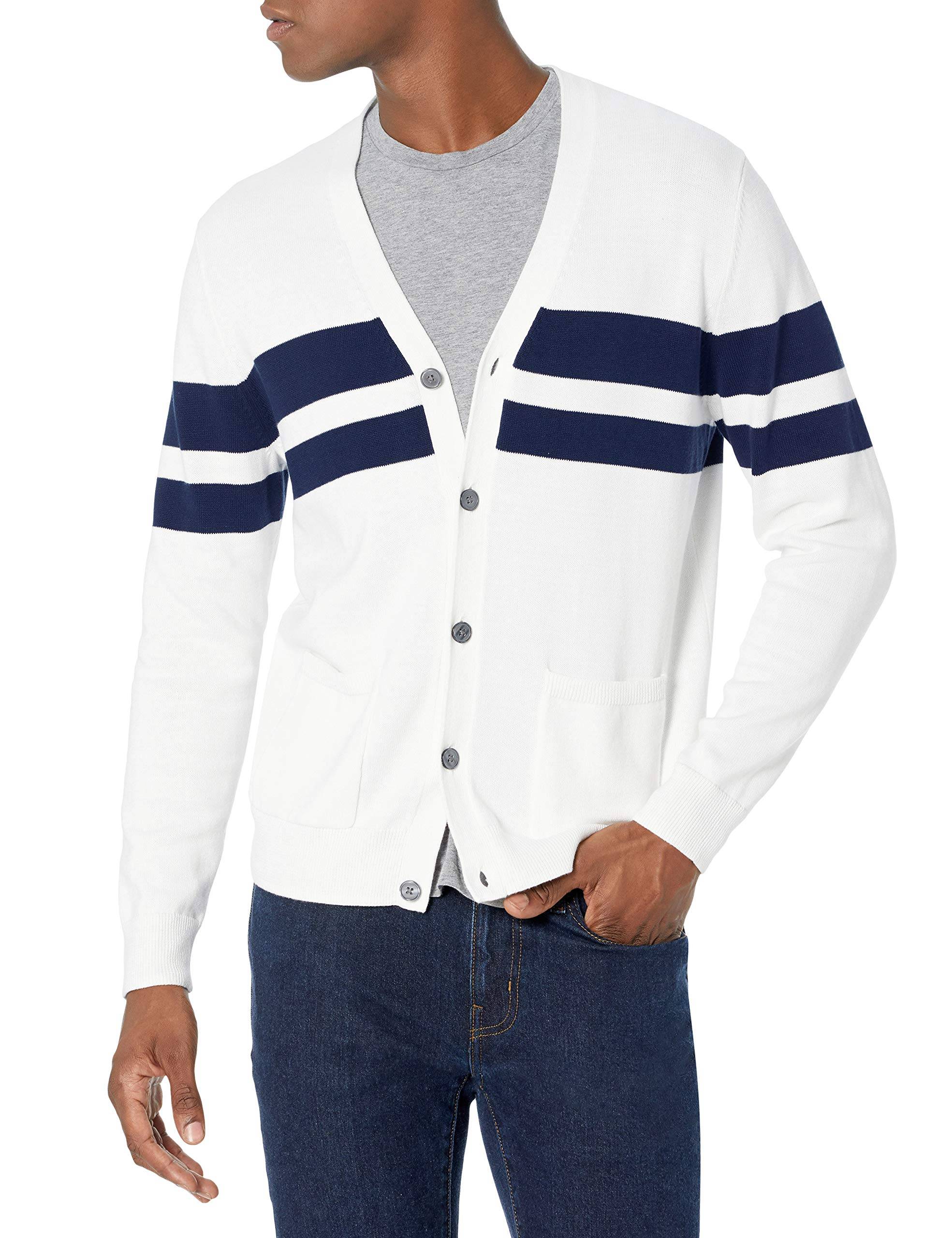 Men's Cotton Cardigan Sweater