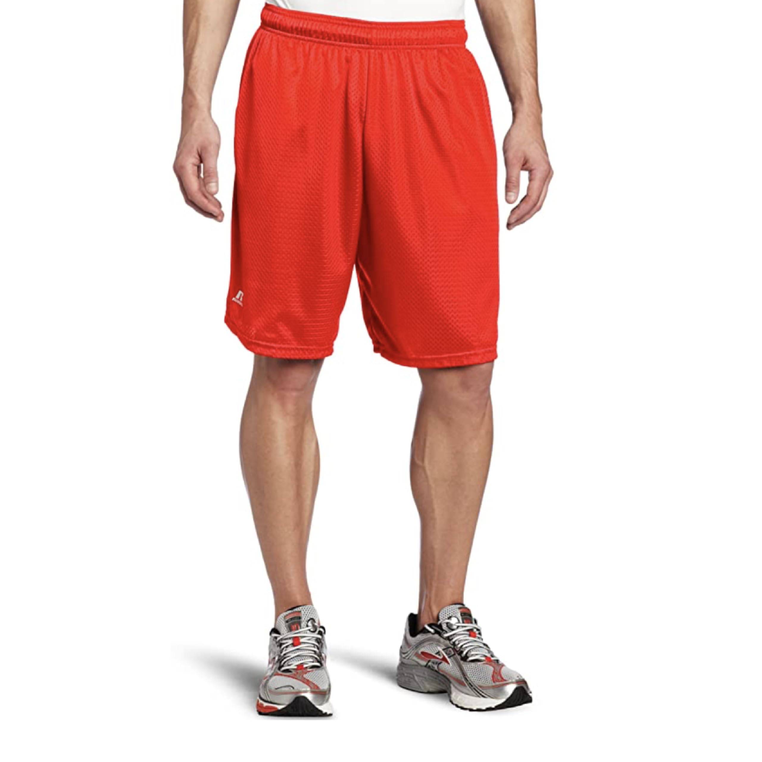 Men's Mesh Shorts - Versatile Workout Attire with Pockets, Dry Fit Performance for Gym and Workouts