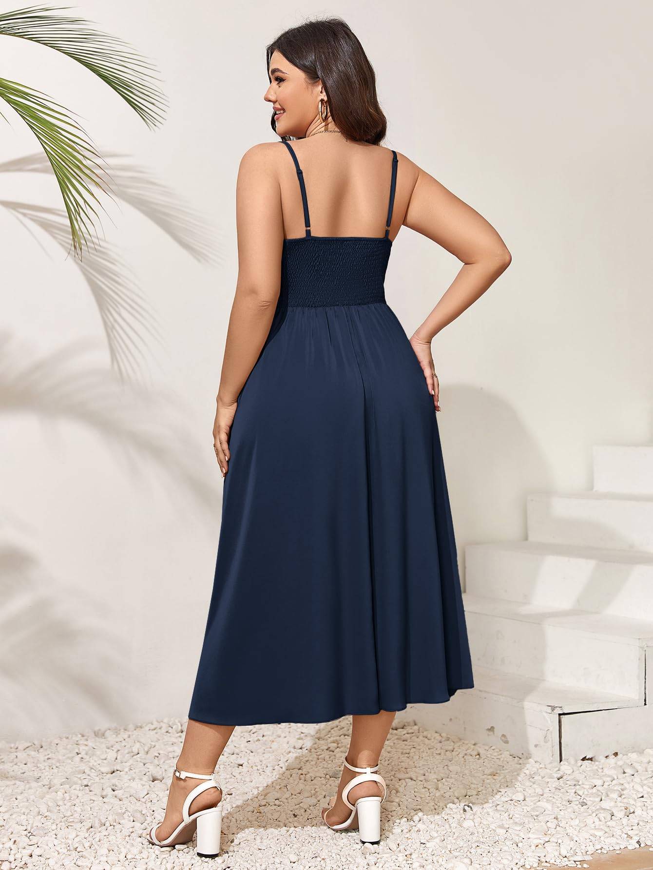 Women Plus Size Dress Party A-Line Maxi Dresses