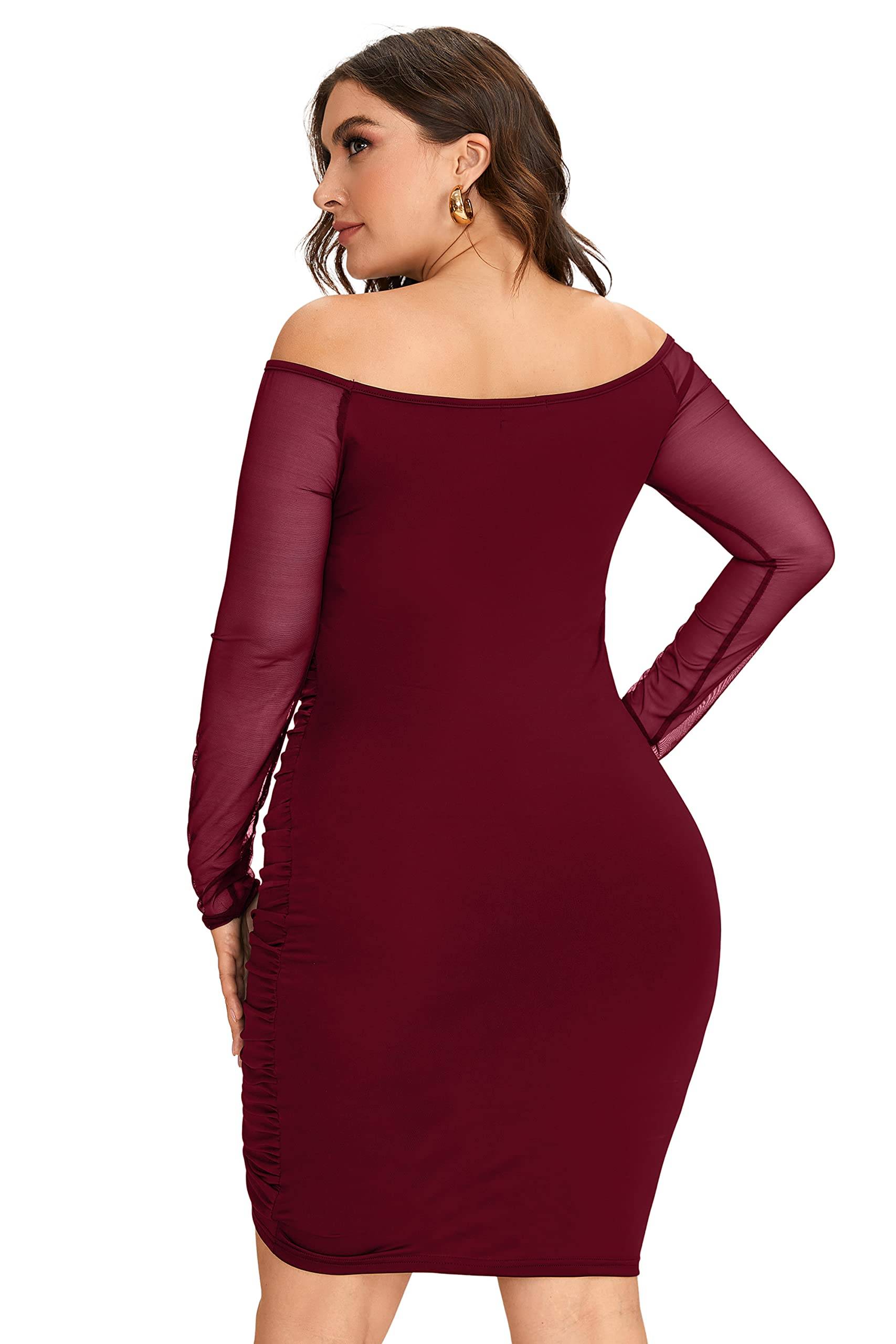 Women's Plus Size Sexy Dress Party Dresses