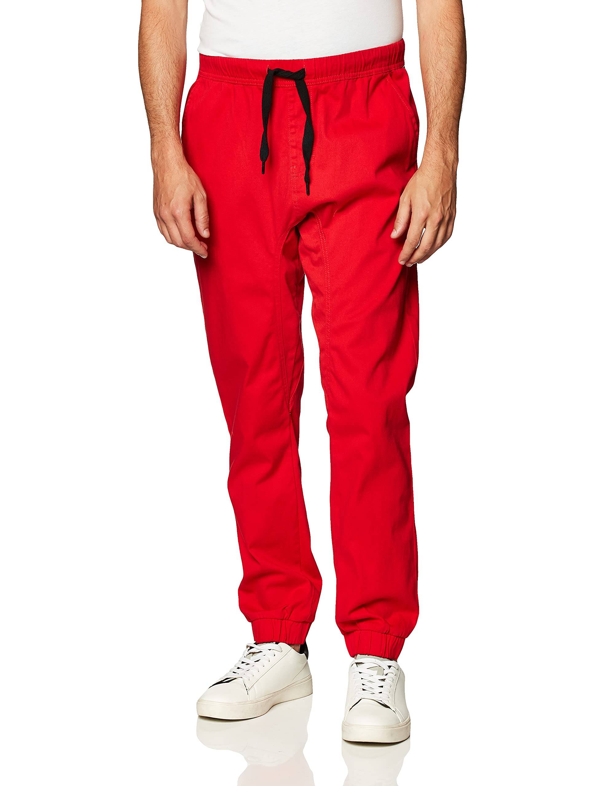 Men's Basic Stretch Twill Jogger Pants-Reg and Big &amp; Tall Sizes