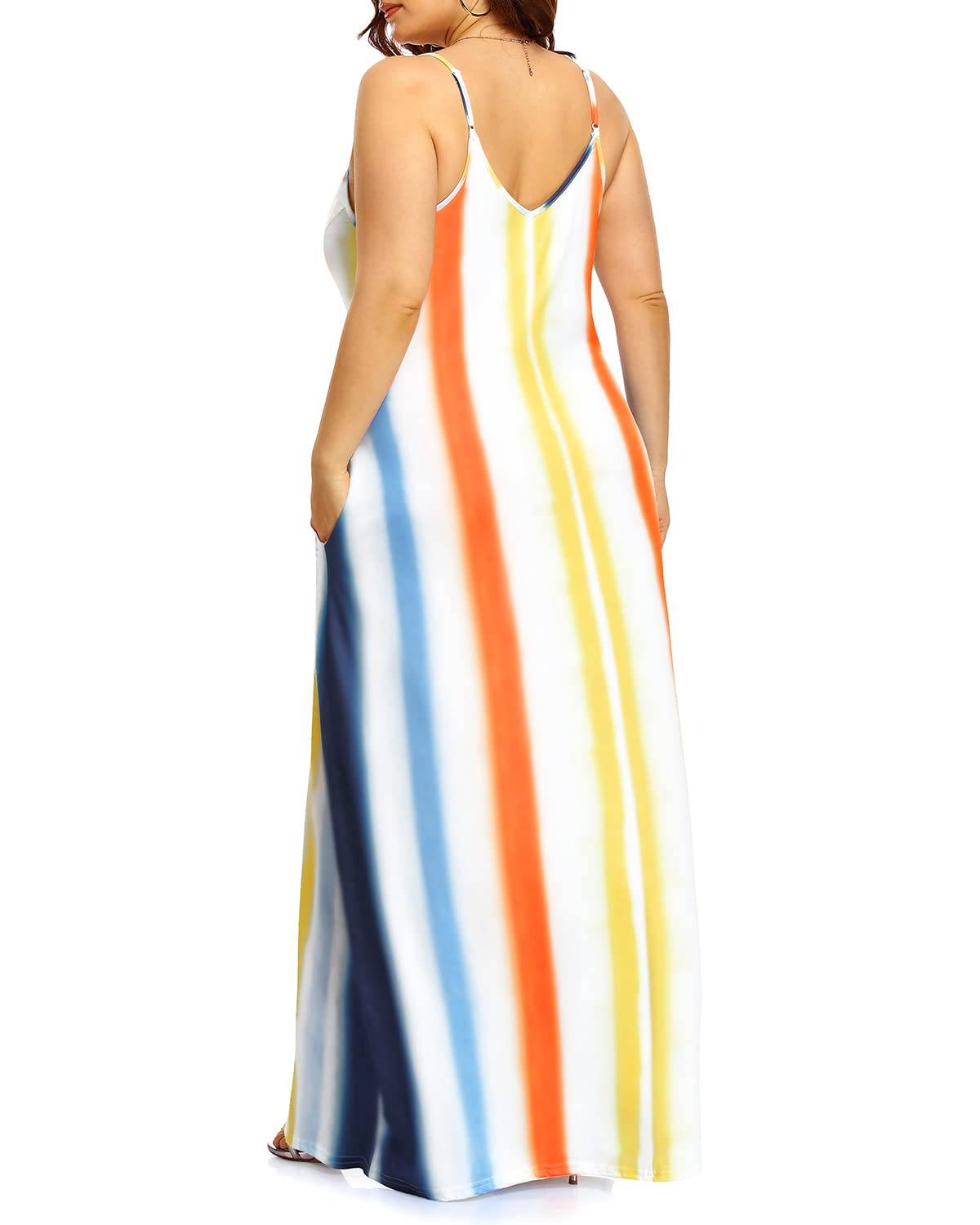 Fashion Women's Summer Maxi Dress Plus Size