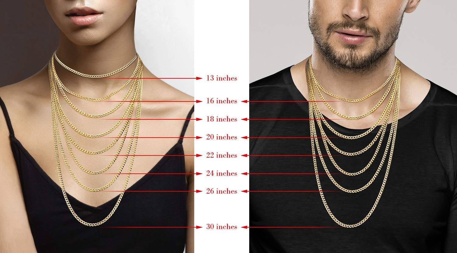 Solid 18k Gold Over 925 Sterling Silver 3.5mm Diamond Cut Cuban Link Curb Chain Necklace for Women Men