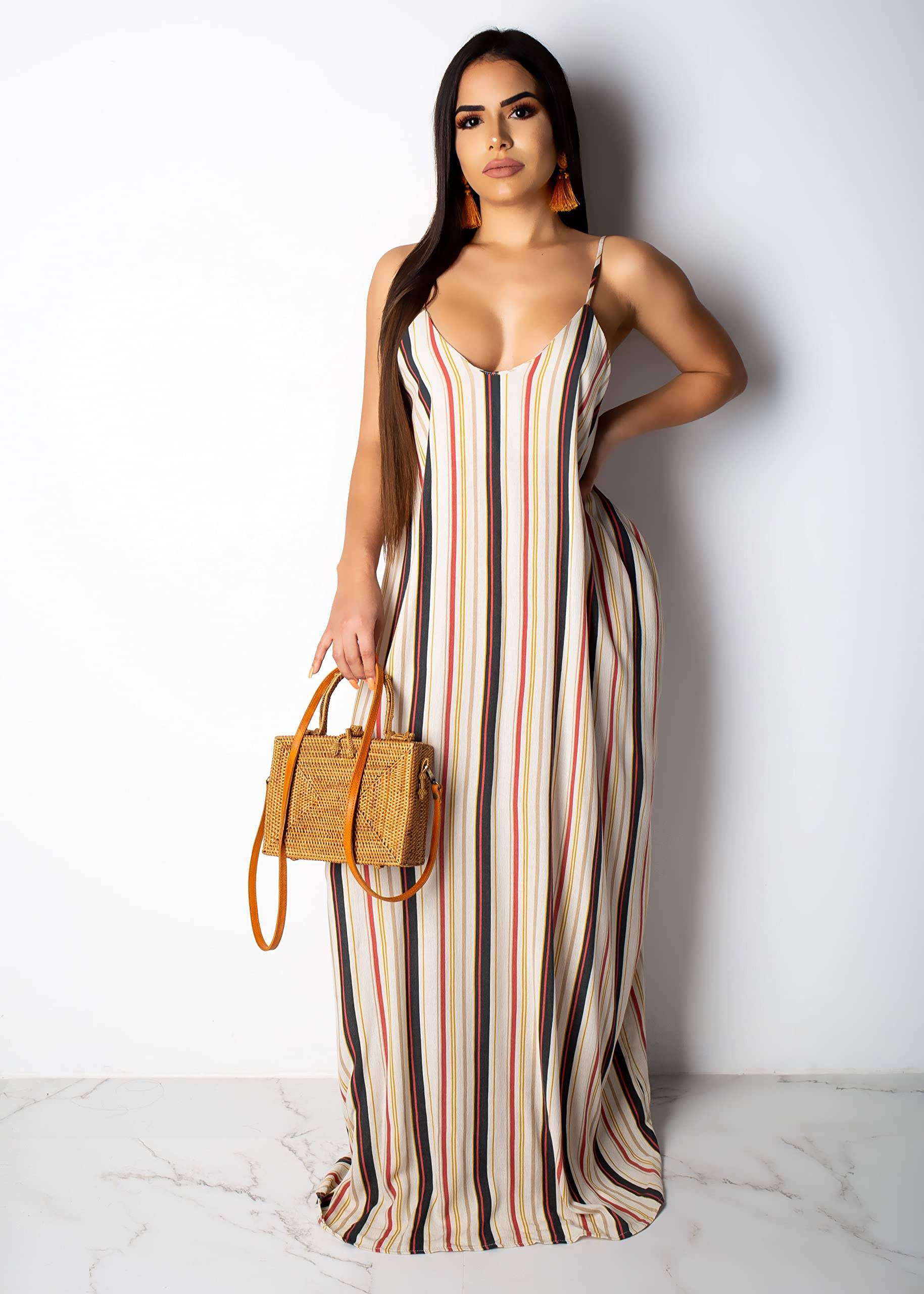 Summer Maxi Dresses for Women Plus Size Sundresses