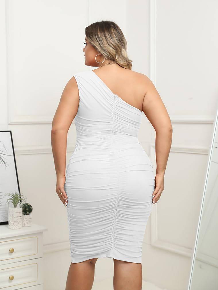 Womens Plus Size Dresses Sexy Midi Party Dress