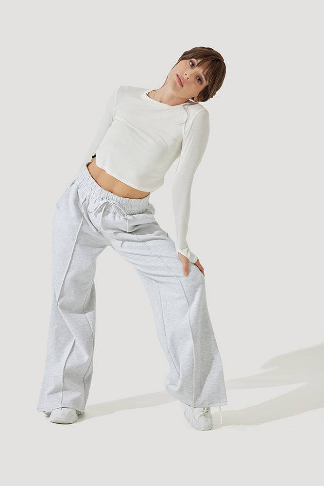 Perfect Plane Pants - Light Heather Haze