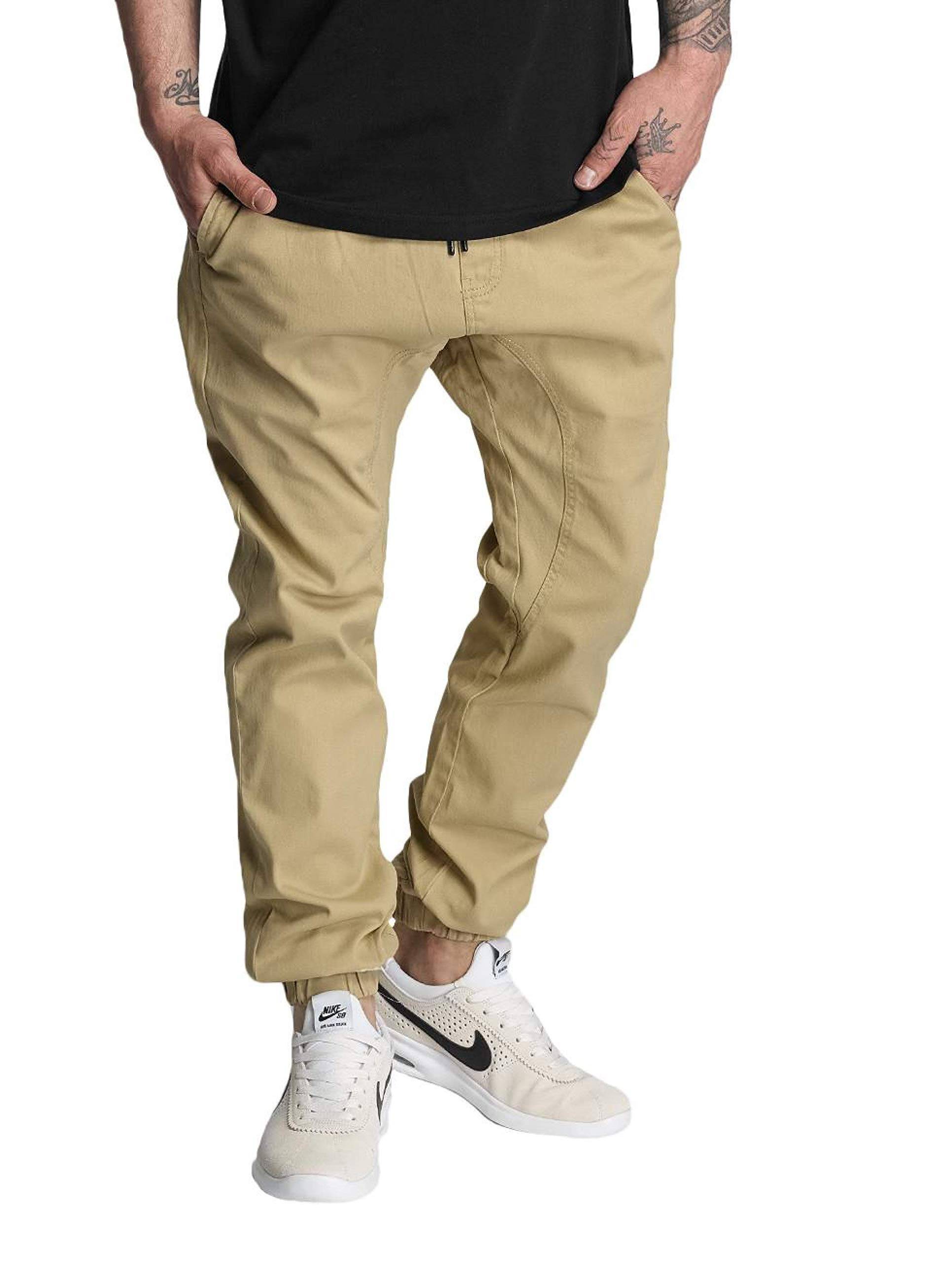 Men's Basic Stretch Twill Jogger Pants-Reg and Big &amp; Tall Sizes