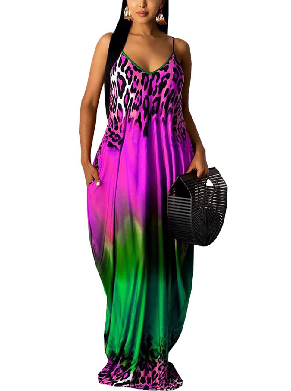 Summer Maxi Dresses for Women Plus Size Sundresses