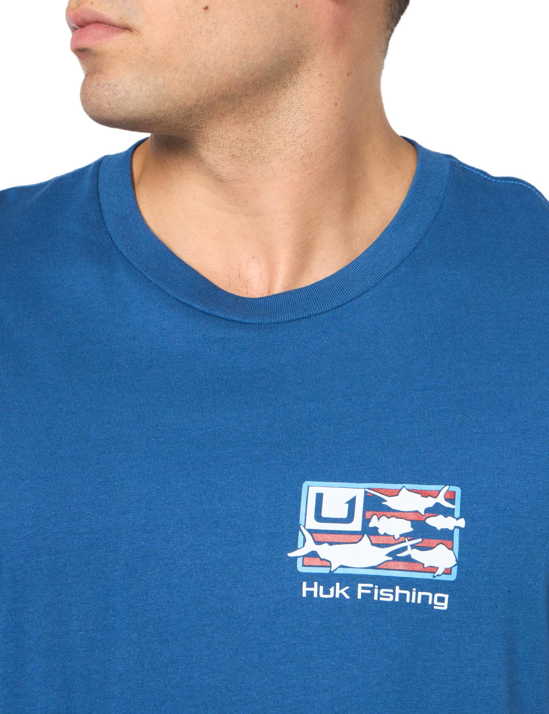 Men's Fishing Graphic Tee, Performance Short Sleeve, Quick-dry