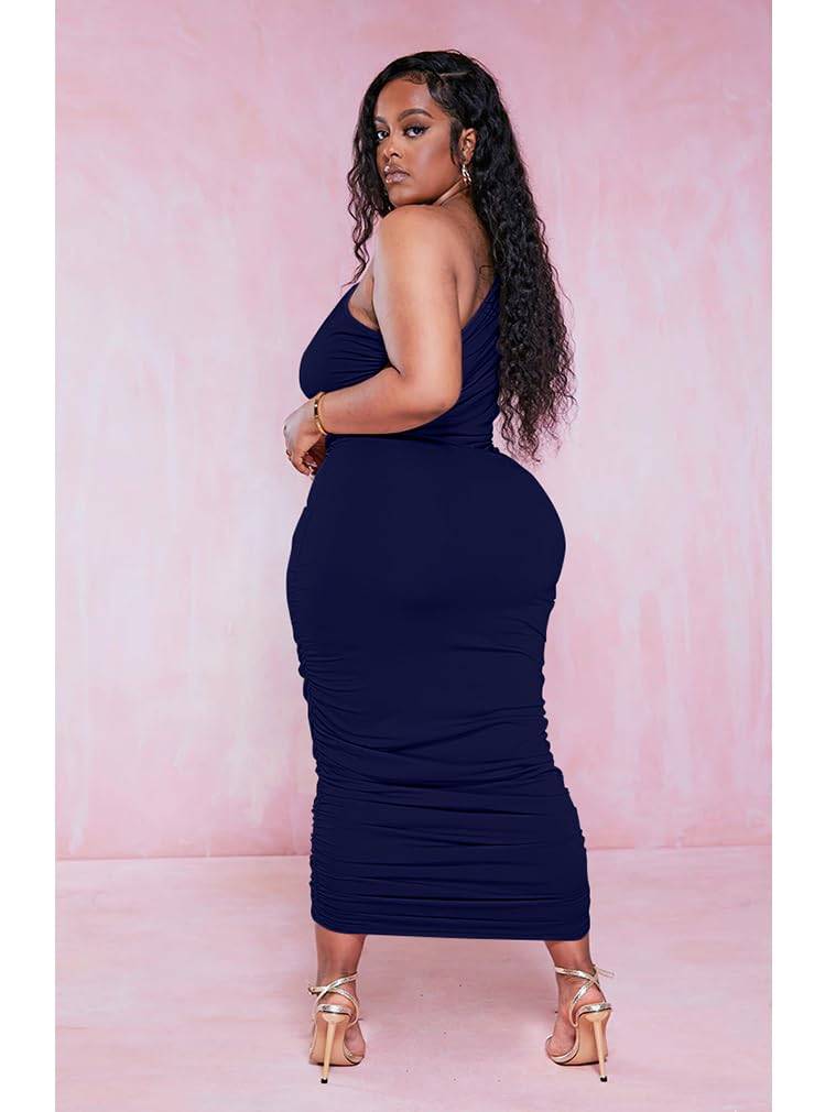 Women Sexy Plus Size Sleeveless Long Party Dress