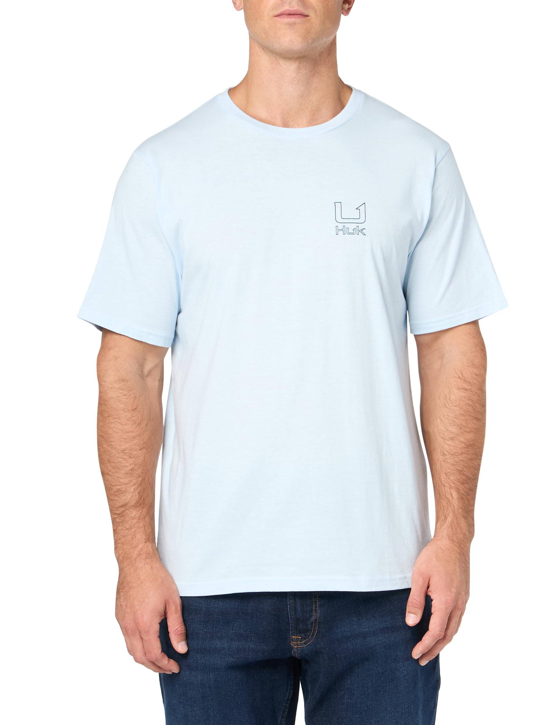 Men's Fishing Graphic Tee, Performance Short Sleeve, Quick-dry