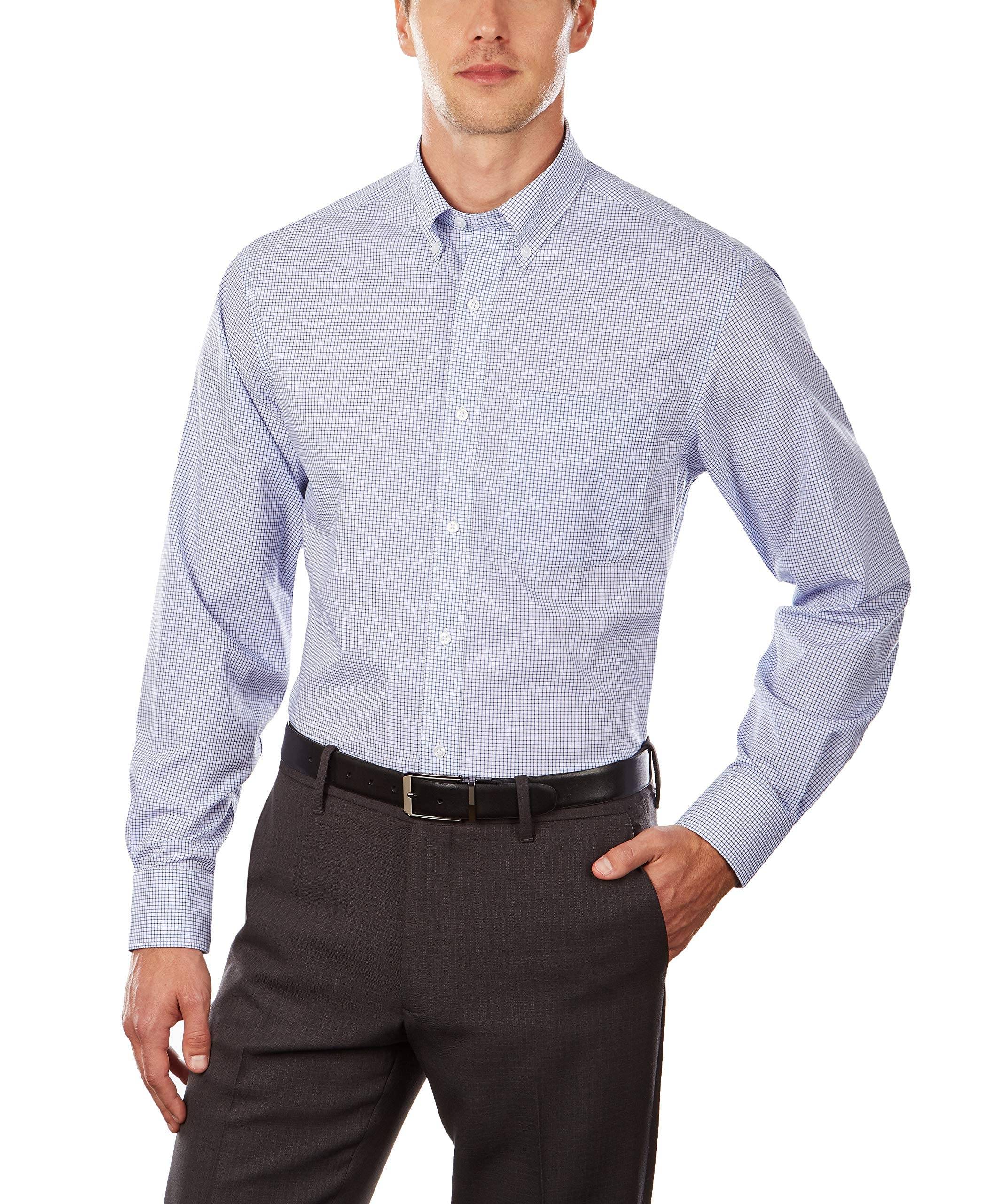 Men's Dress Shirt Regular Fit Non Iron