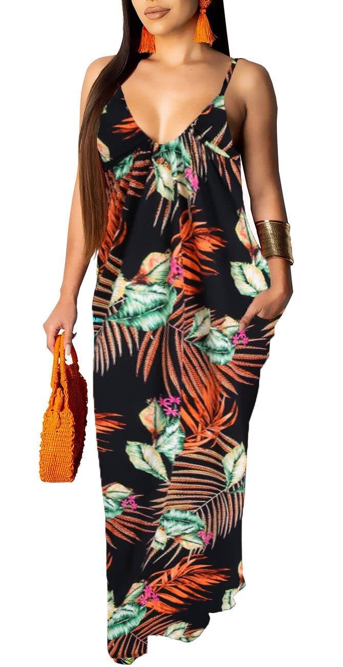 Summer Maxi Dresses for Women Plus Size Sundresses