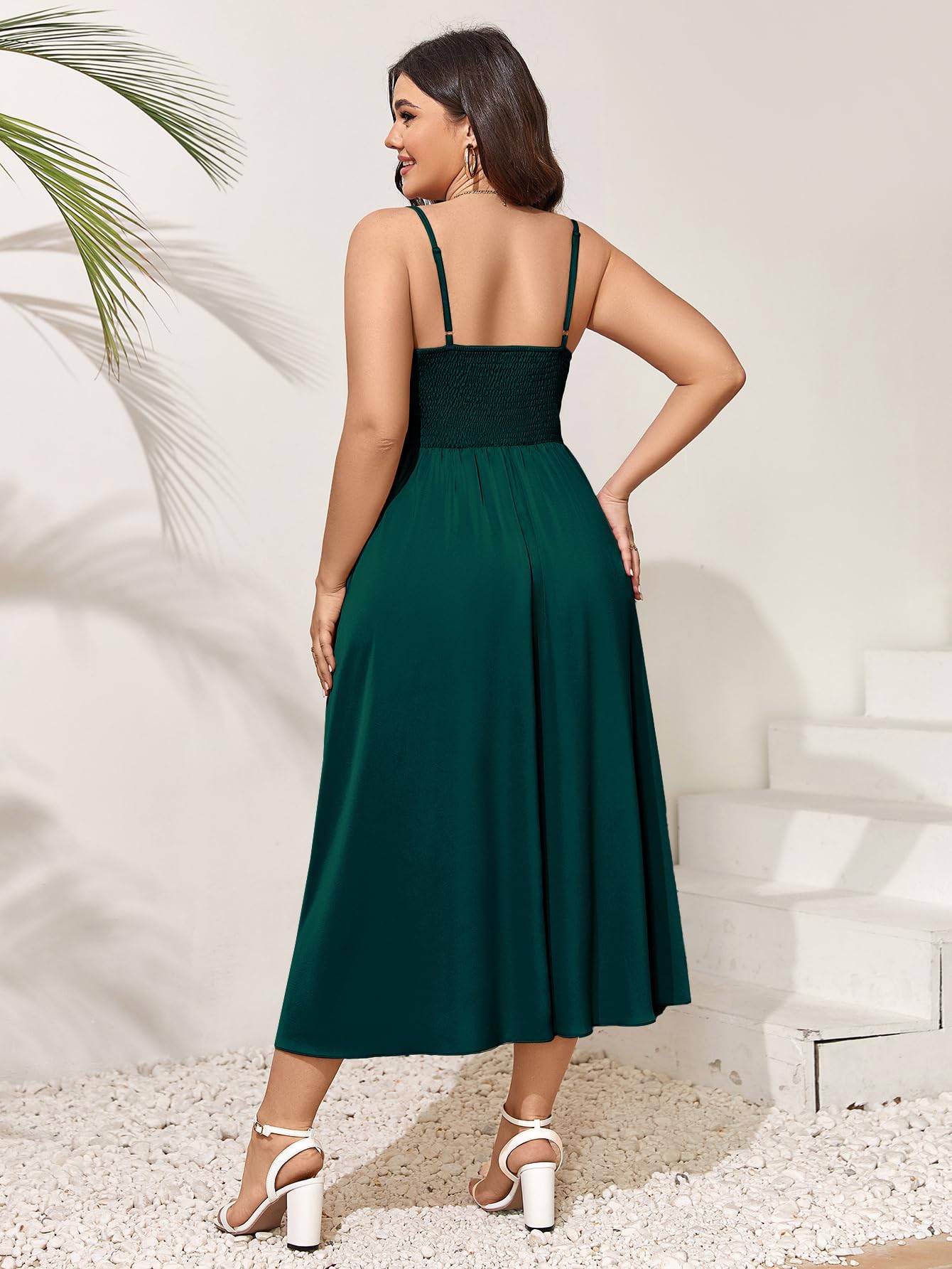 Women Plus Size Dress Party A-Line Maxi Dresses