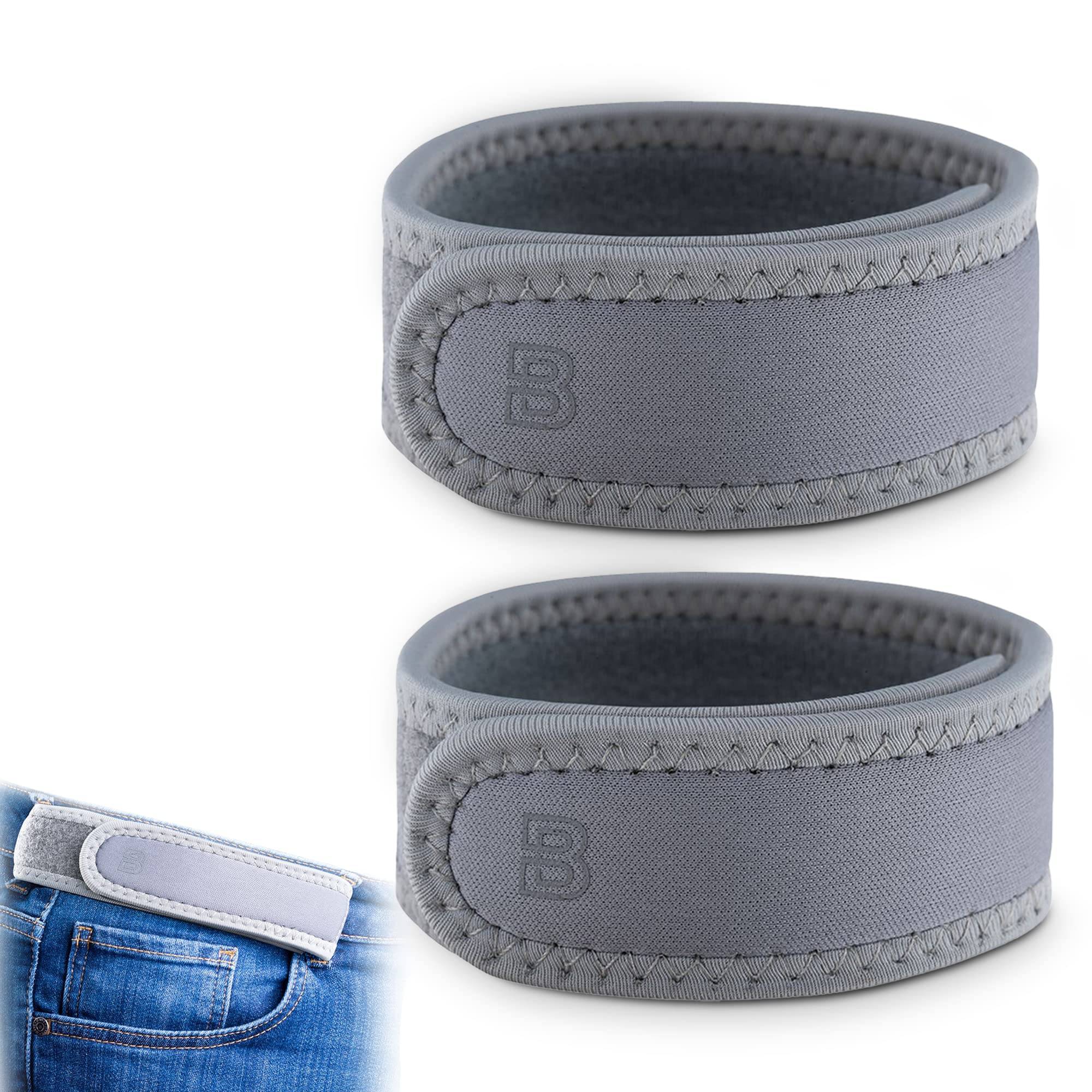 Belt-Free Elastic Belt With Ultra-Soft Edge Padding - Fits 1.5 Inch Belt Loops