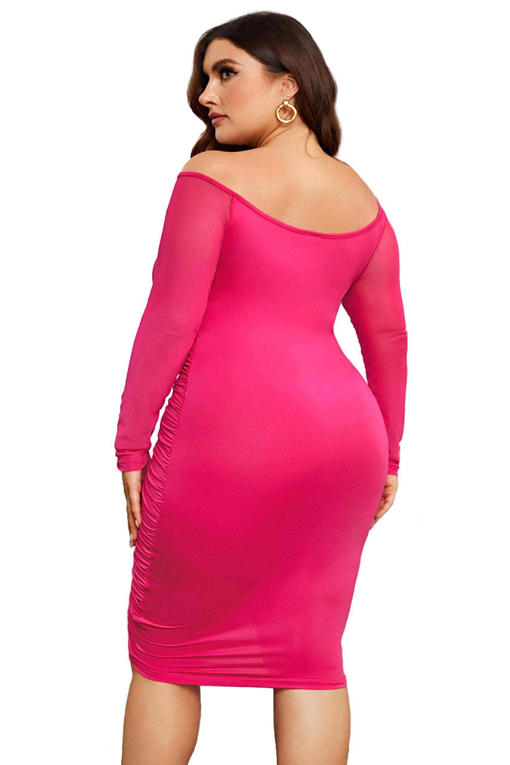 Women's Plus Size Sexy Dress Party Dresses