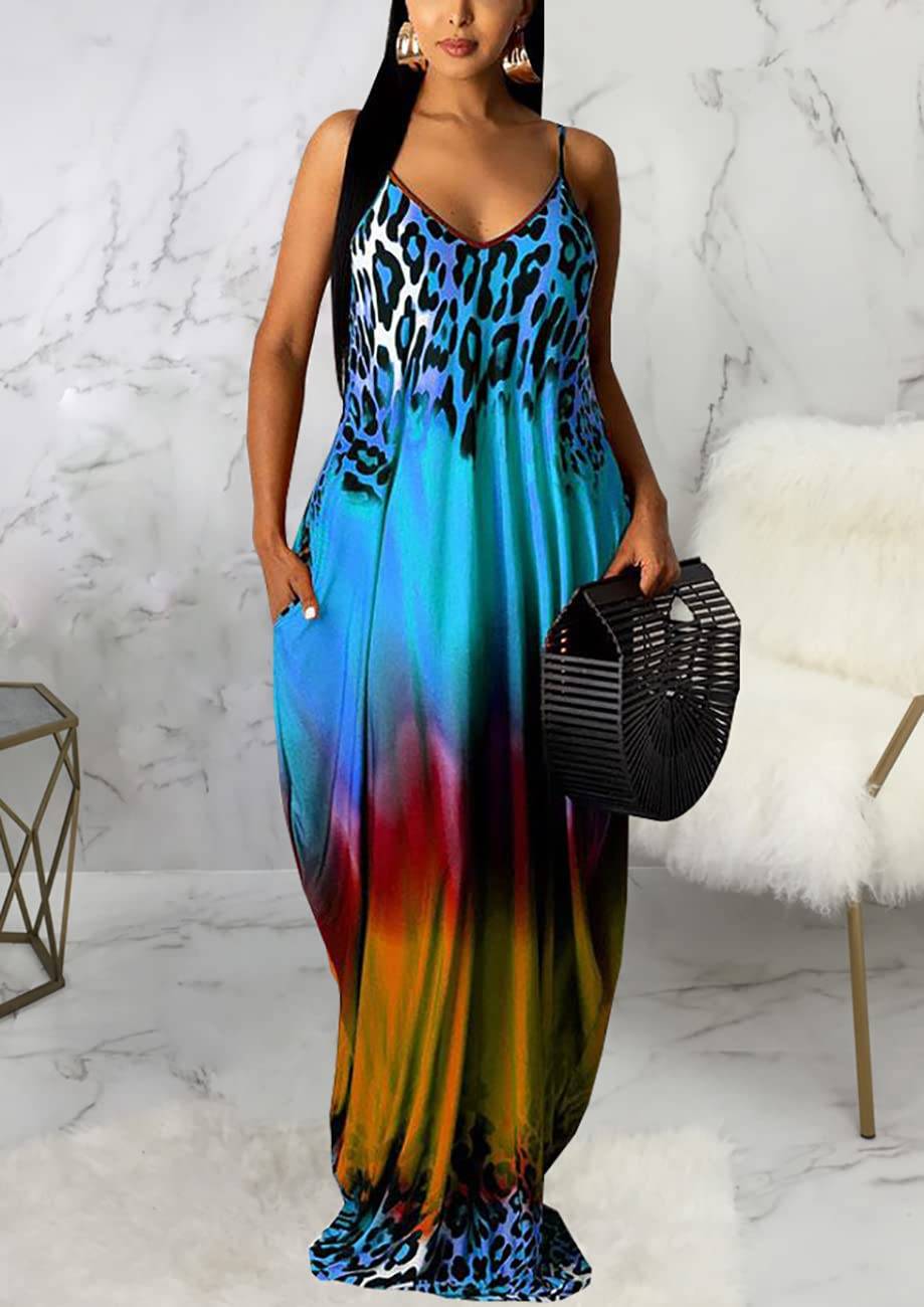 Summer Maxi Dresses for Women Plus Size Sundresses