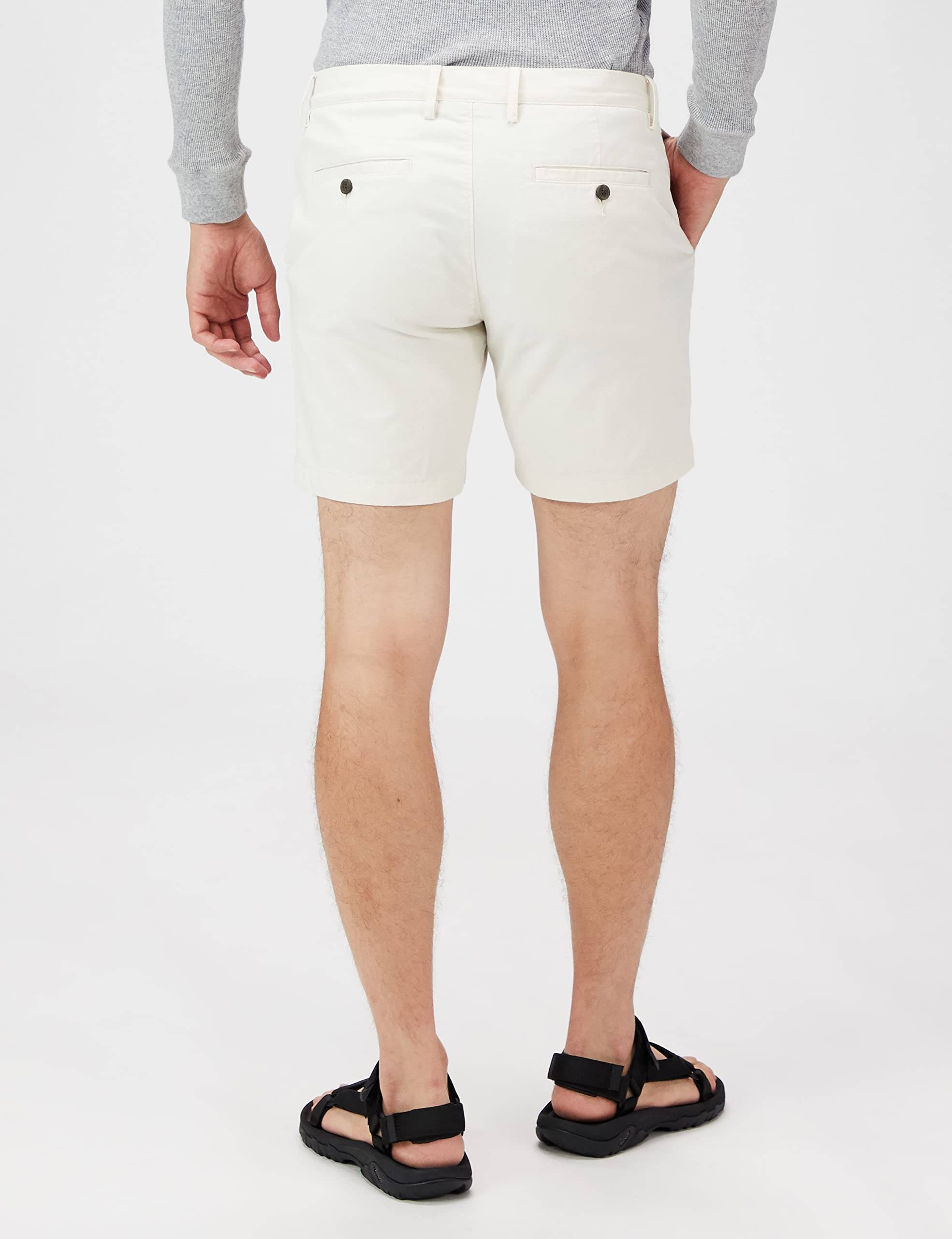 Men's Slim-Fit 7" Lightweight Comfort Stretch Oxford Shorts (Previously Goodthreads)