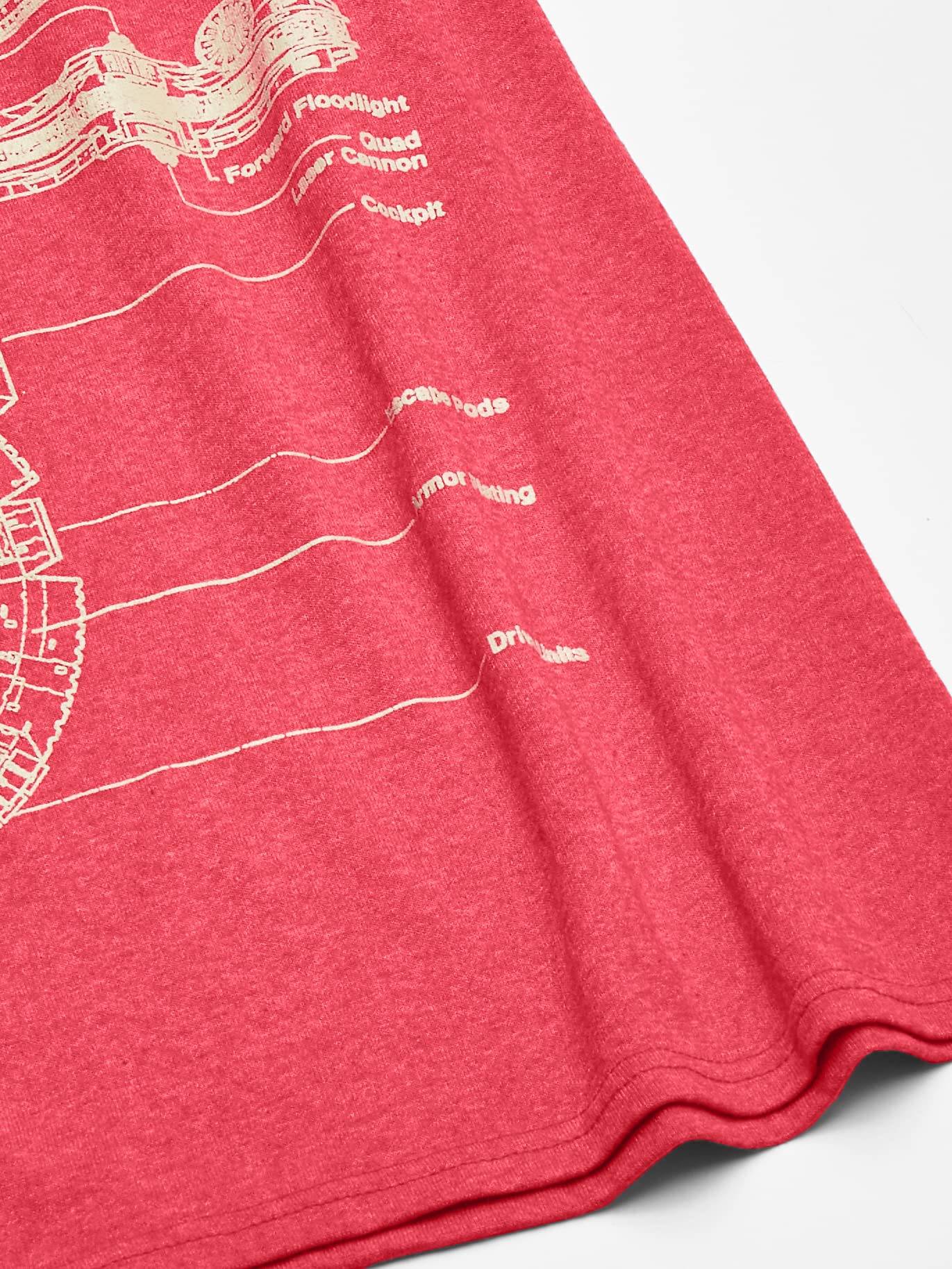 Men's Millennium Falcon Detailed Drawing T-shirt