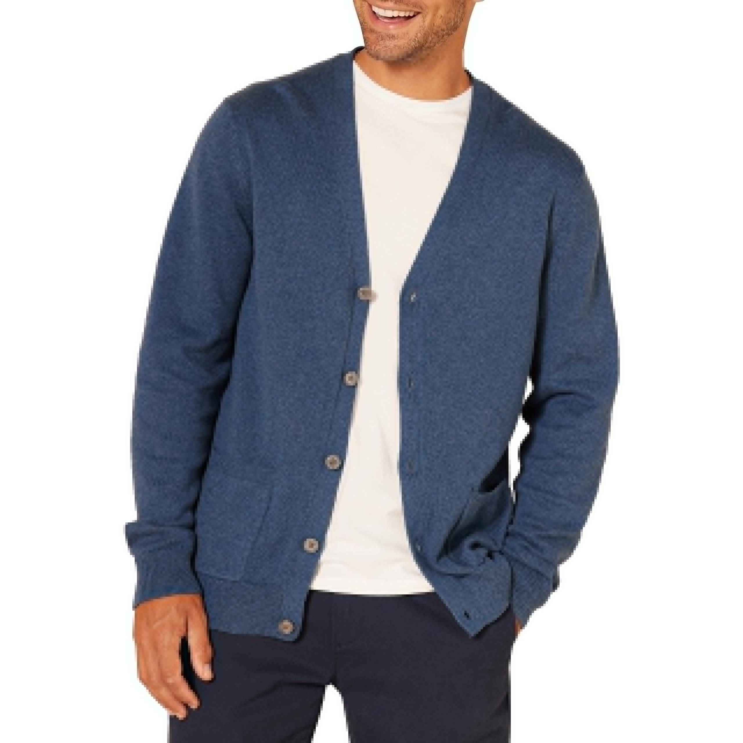 Men's Cotton Cardigan Sweater