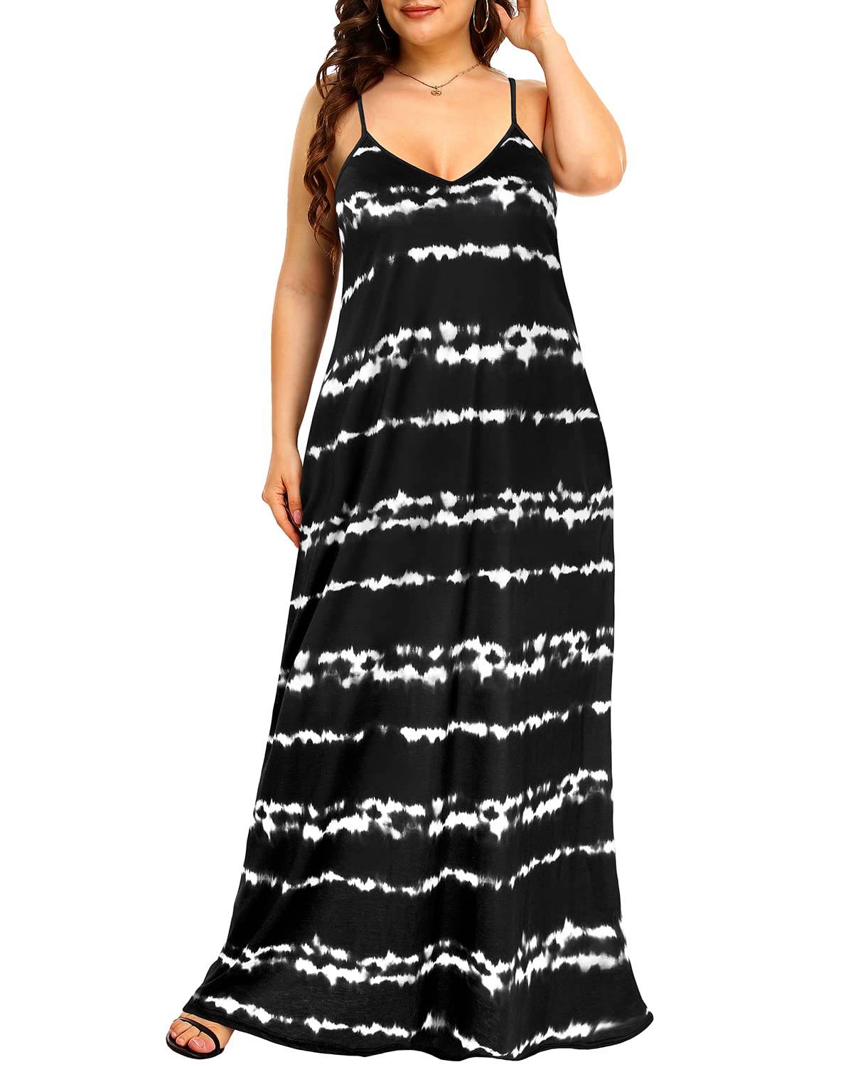 Fashion Women's Summer Maxi Dress Plus Size