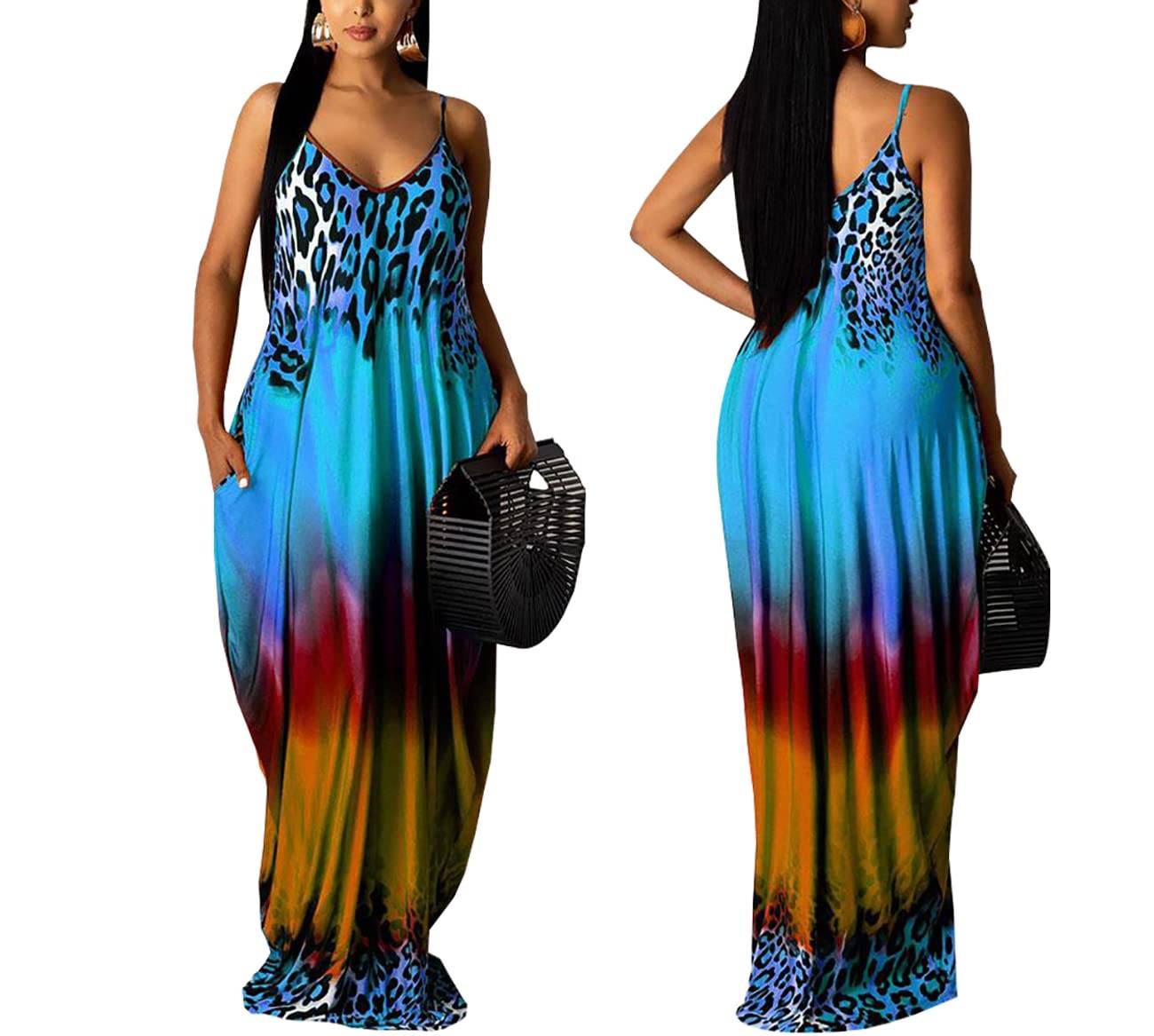 Summer Maxi Dresses for Women Plus Size Sundresses