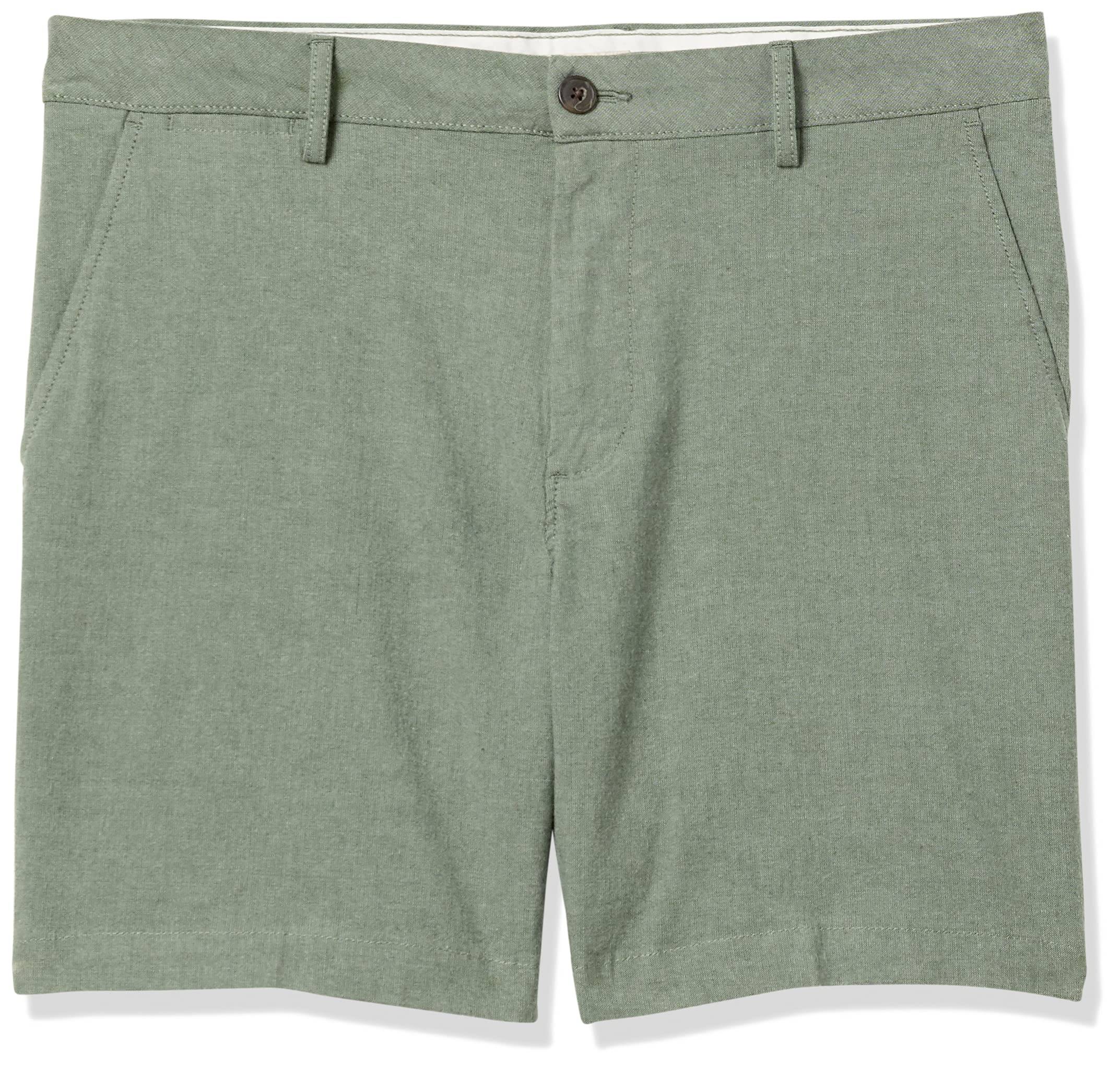 Men's Slim-Fit 7" Lightweight Comfort Stretch Oxford Shorts (Previously Goodthreads)