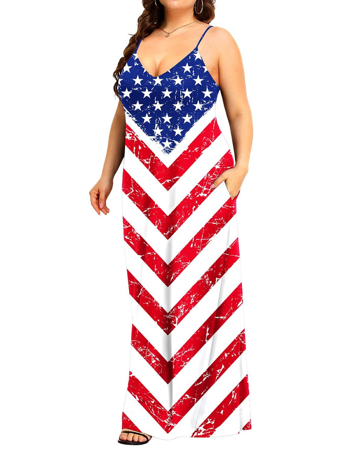 Fashion Women's Summer Maxi Dress Plus Size