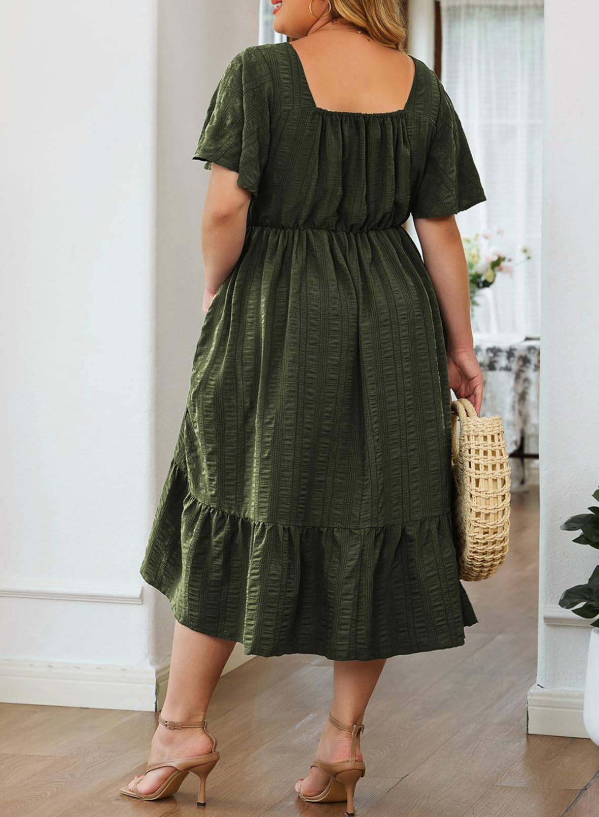 Womens Plus Size Dress Maxi Long Dresses