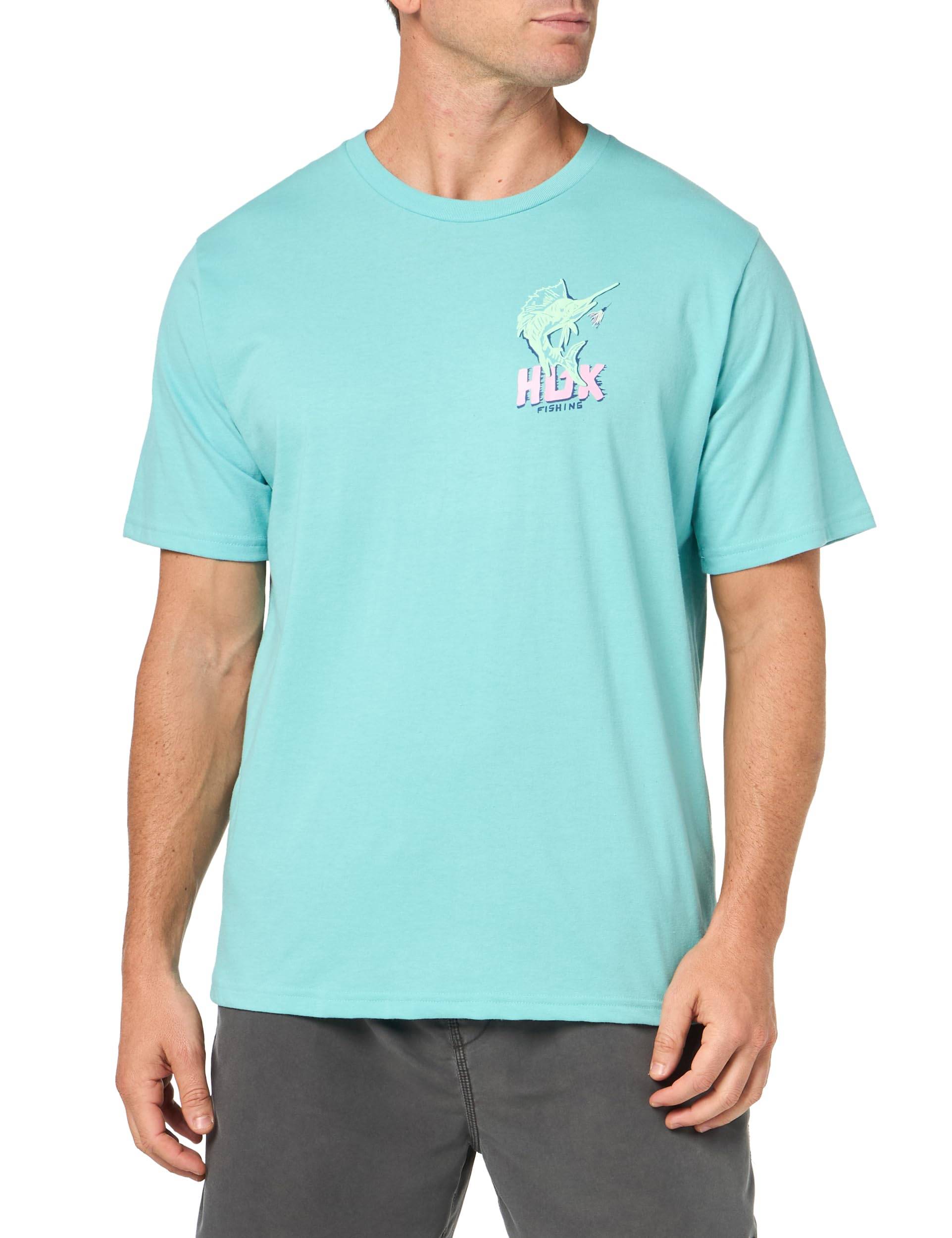 Men's Fishing Graphic Tee, Performance Short Sleeve, Quick-dry