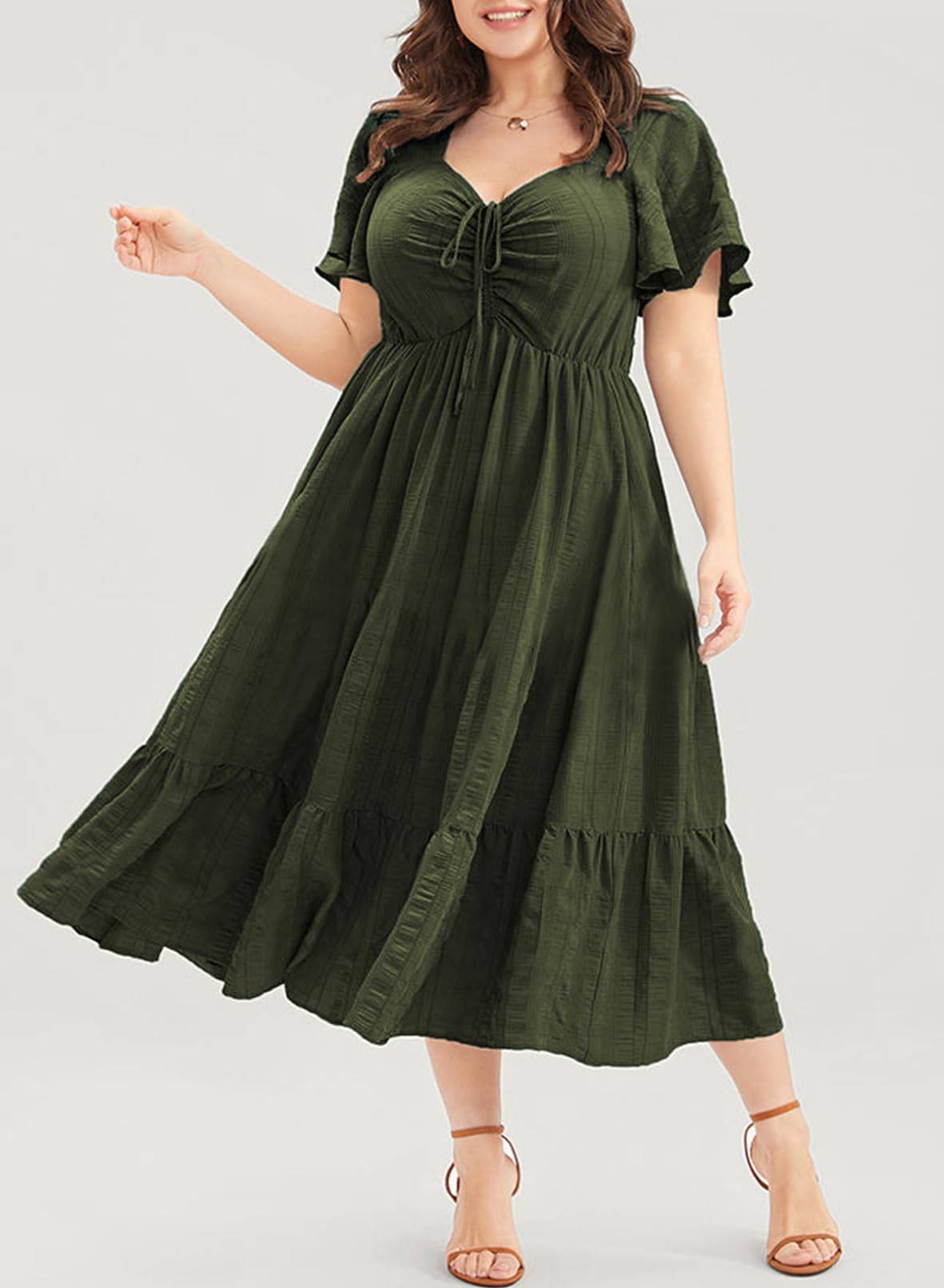 Womens Plus Size Dress Maxi Long Dresses