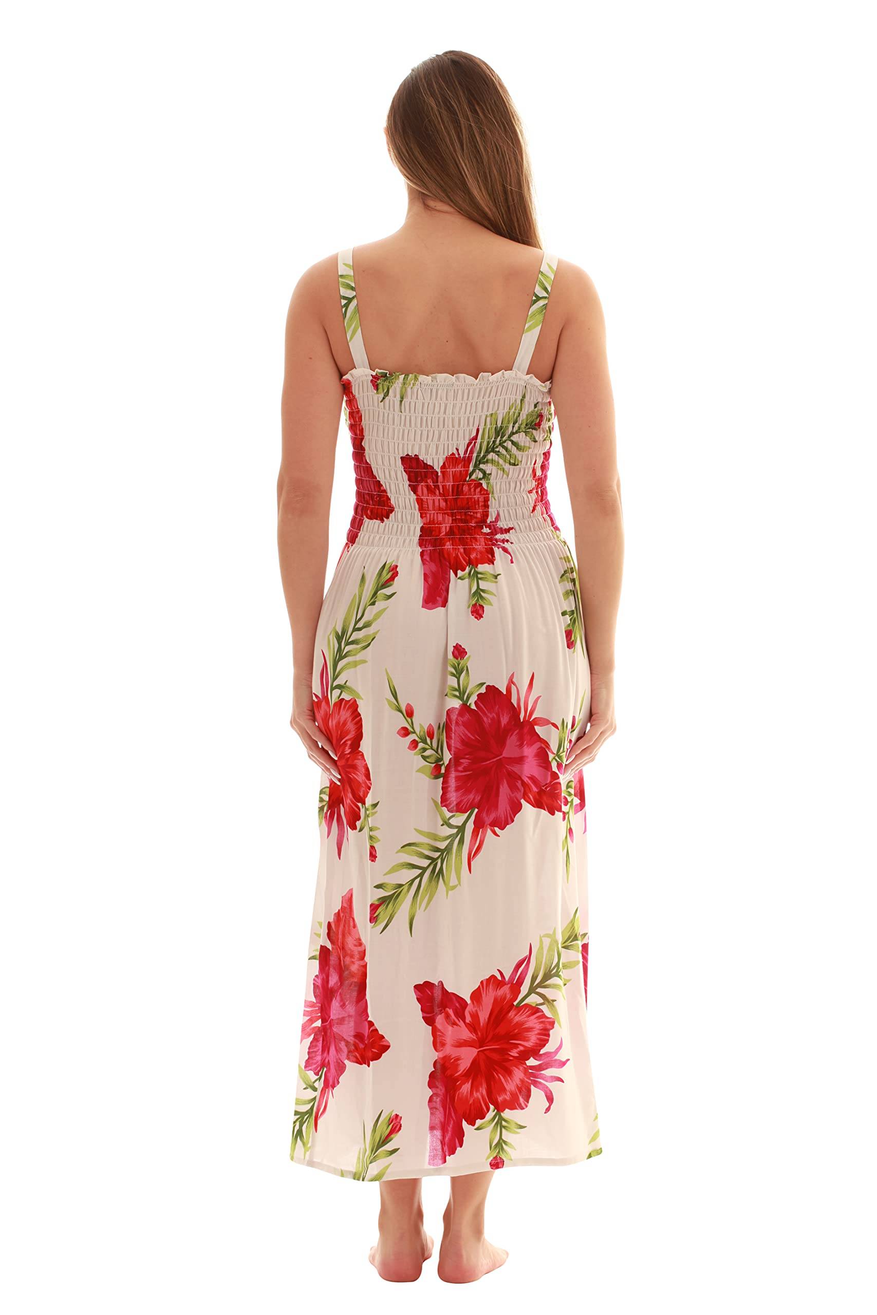 Women Floral Print Sundress Cover Up Summer Dress