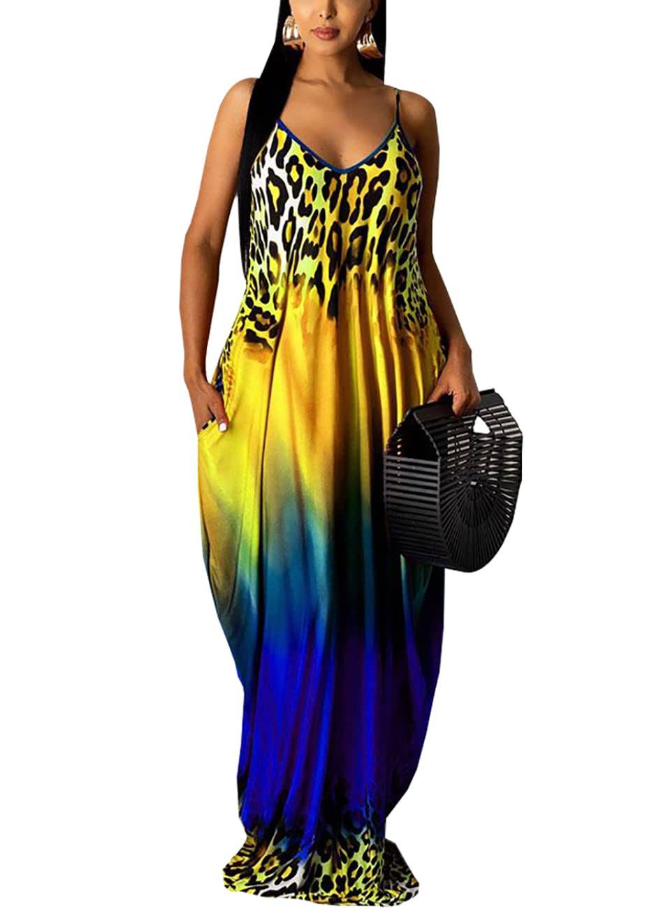 Summer Maxi Dresses for Women Plus Size Sundresses