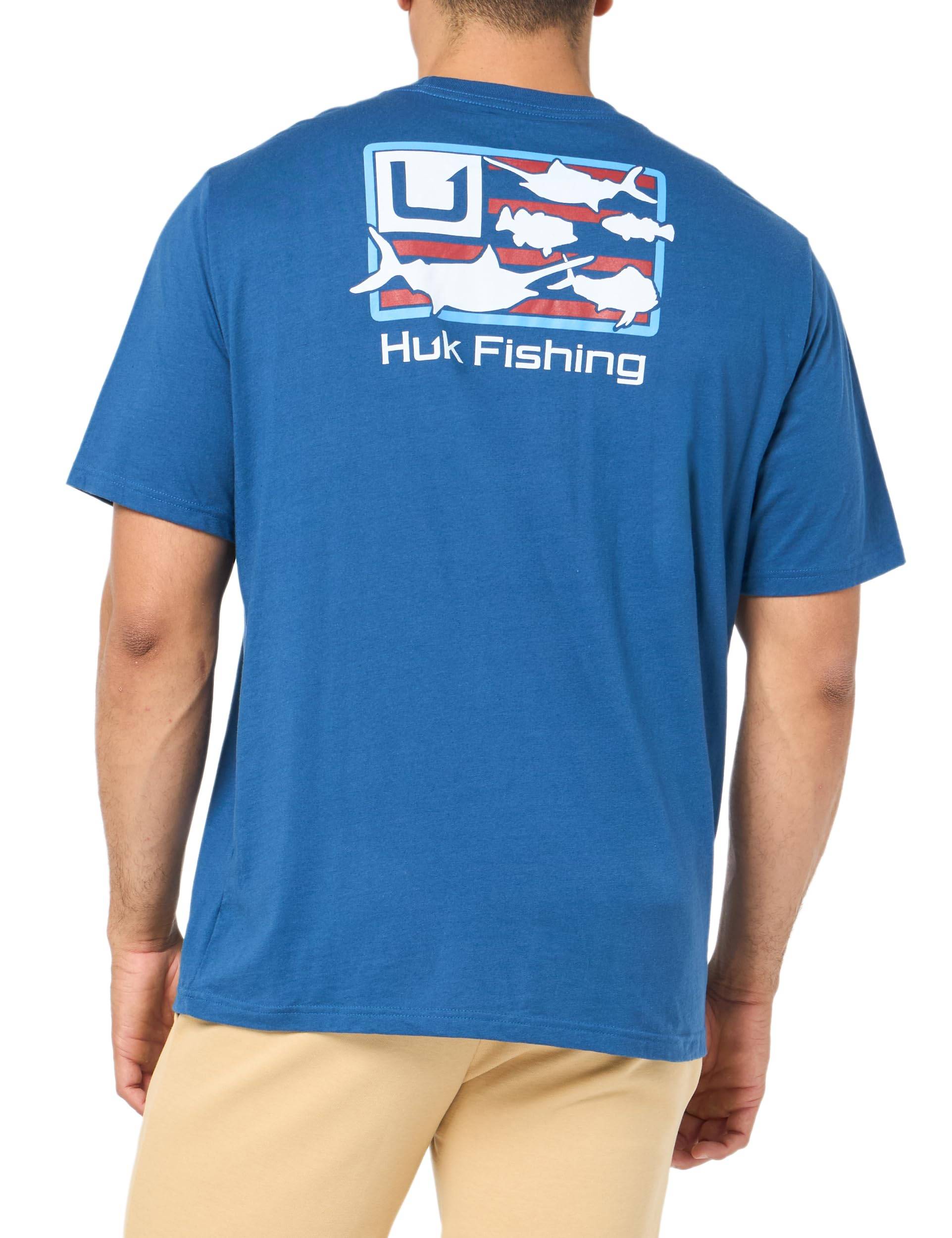 Men's Fishing Graphic Tee, Performance Short Sleeve, Quick-dry