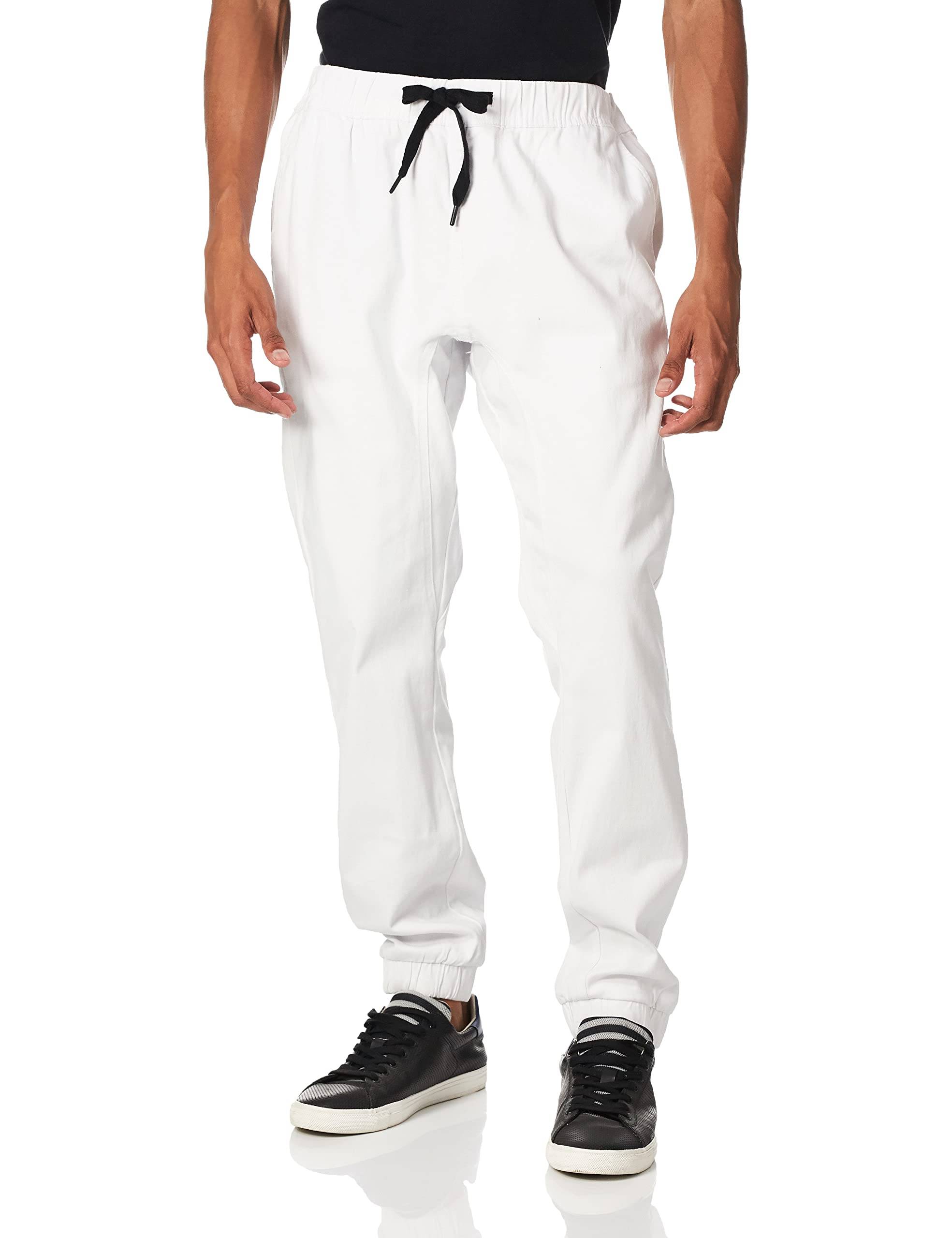 Men's Basic Stretch Twill Jogger Pants-Reg and Big &amp; Tall Sizes