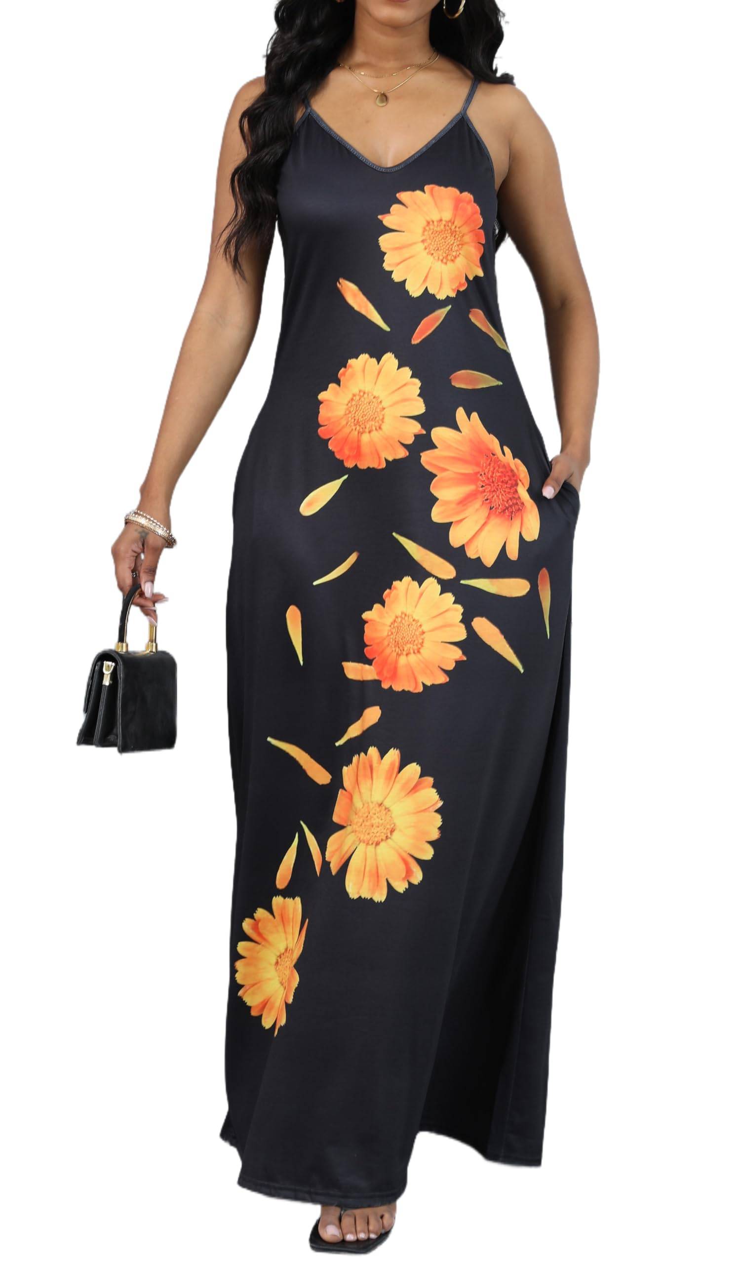 Summer Maxi Dresses for Women Plus Size Sundresses