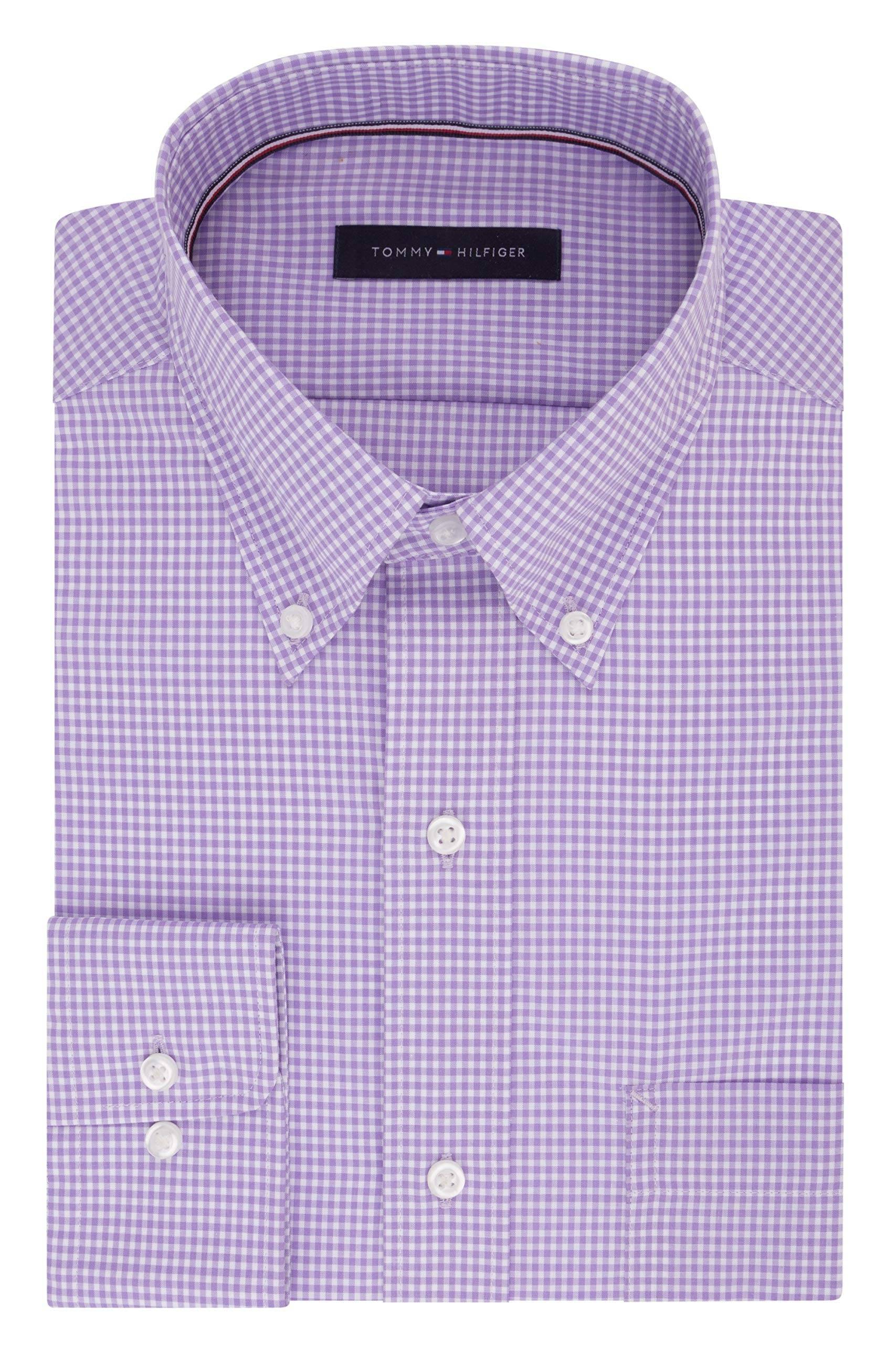 Men's Dress Shirt Regular Fit Non Iron