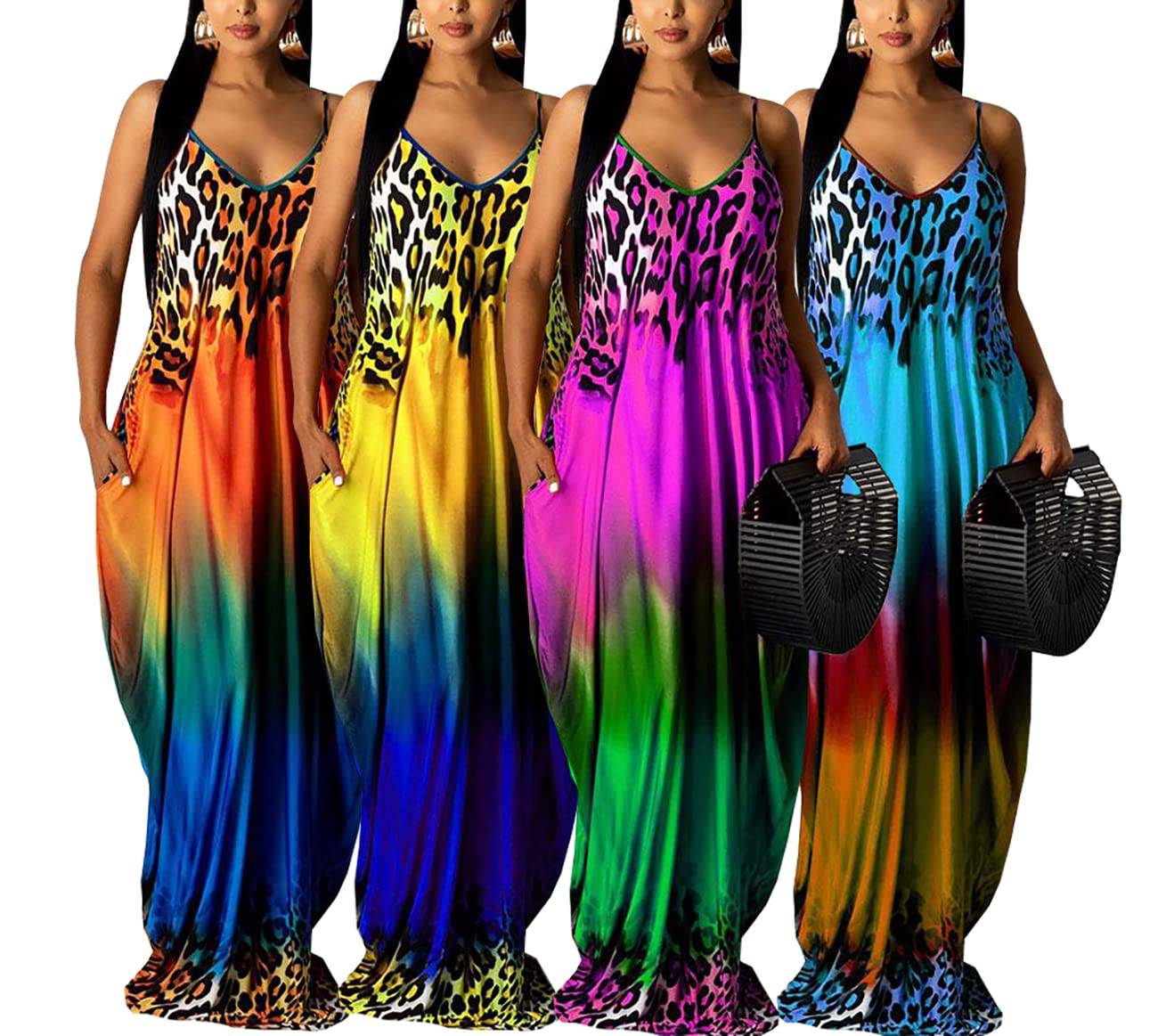 Summer Maxi Dresses for Women Plus Size Sundresses