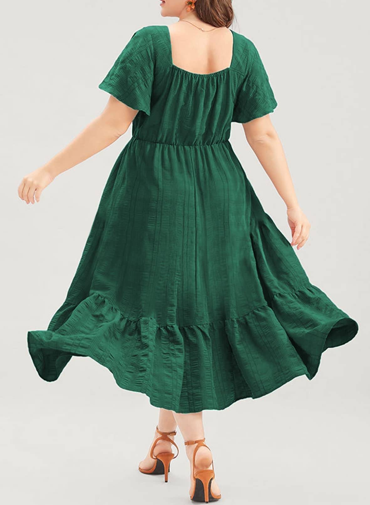 Womens Plus Size Dress Maxi Long Dresses