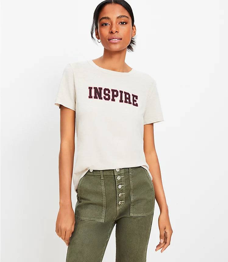 Everyday Crew Tee Inspire Printed T-shirt