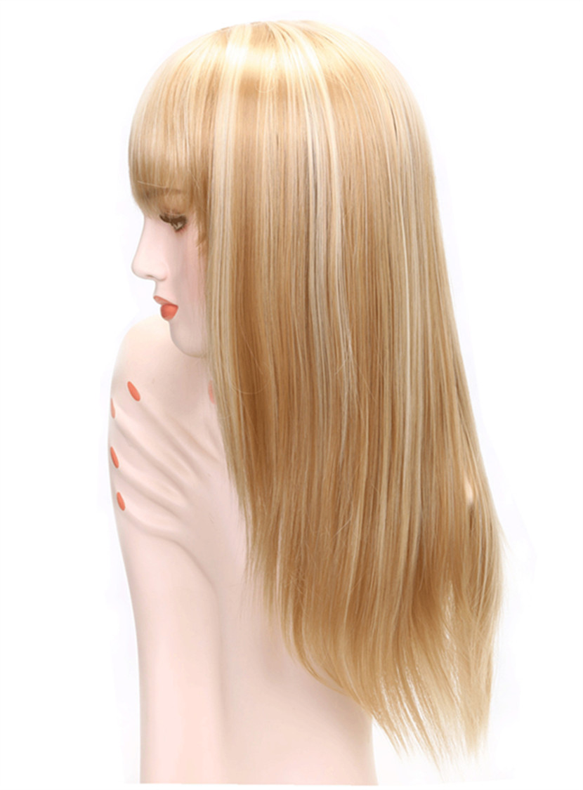 Straight Women Synthetic Hair Capless 120% 26 Inches Wigs